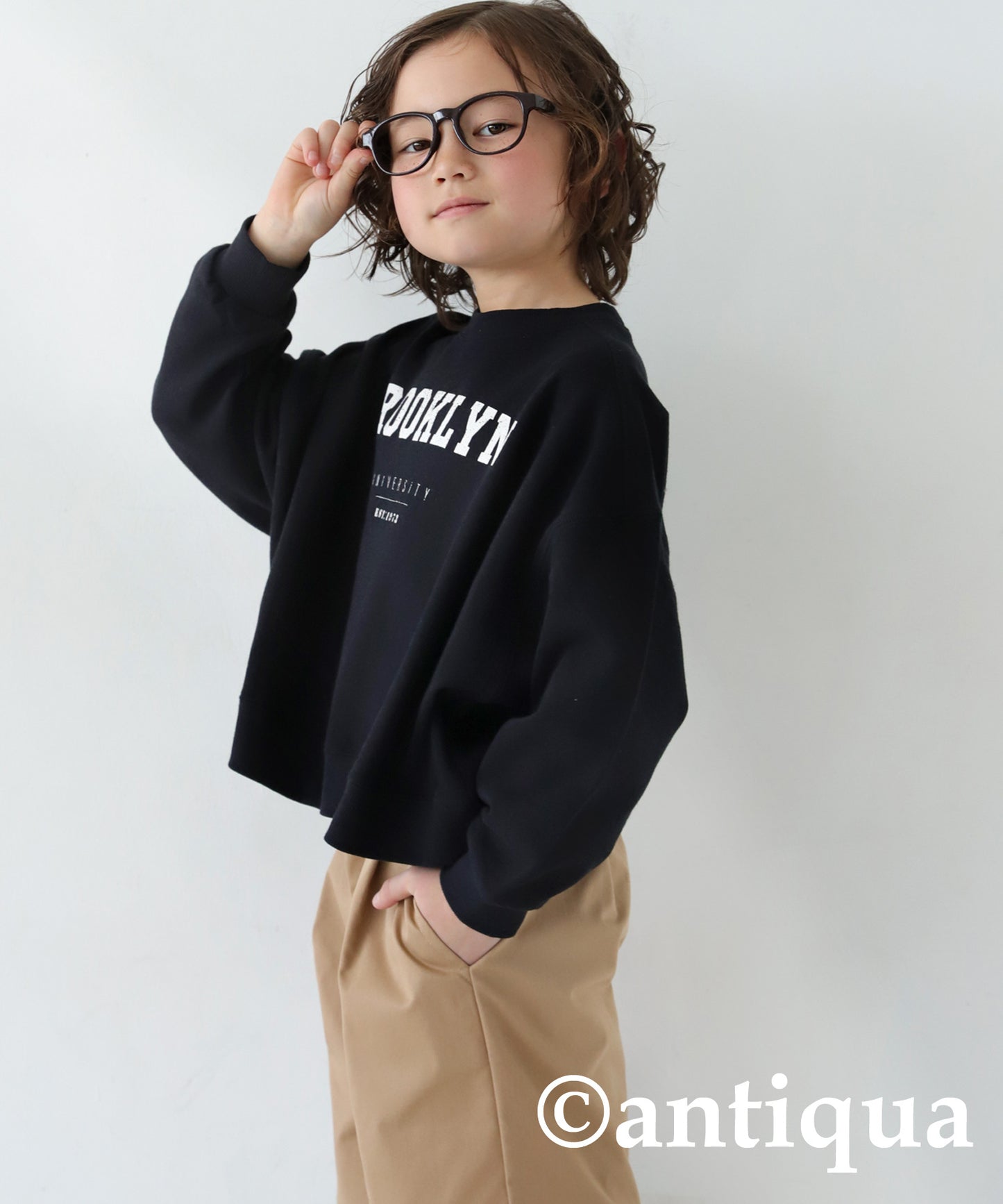 College Logo Sweatshirt Kids