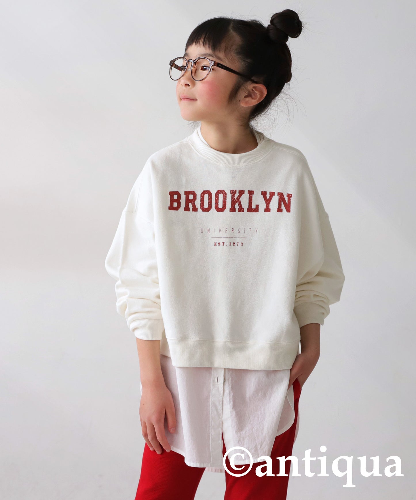 College Logo Sweatshirt Kids