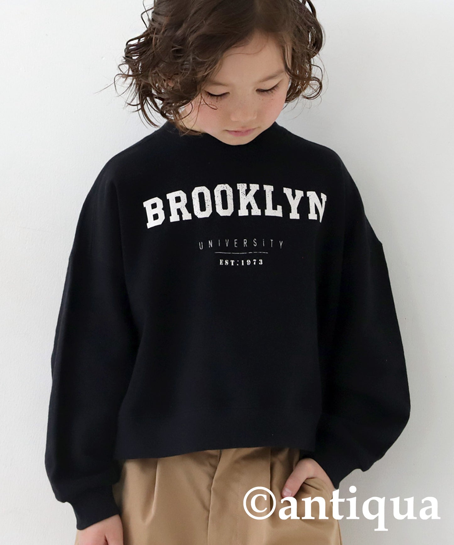 College Logo Sweatshirt Kids