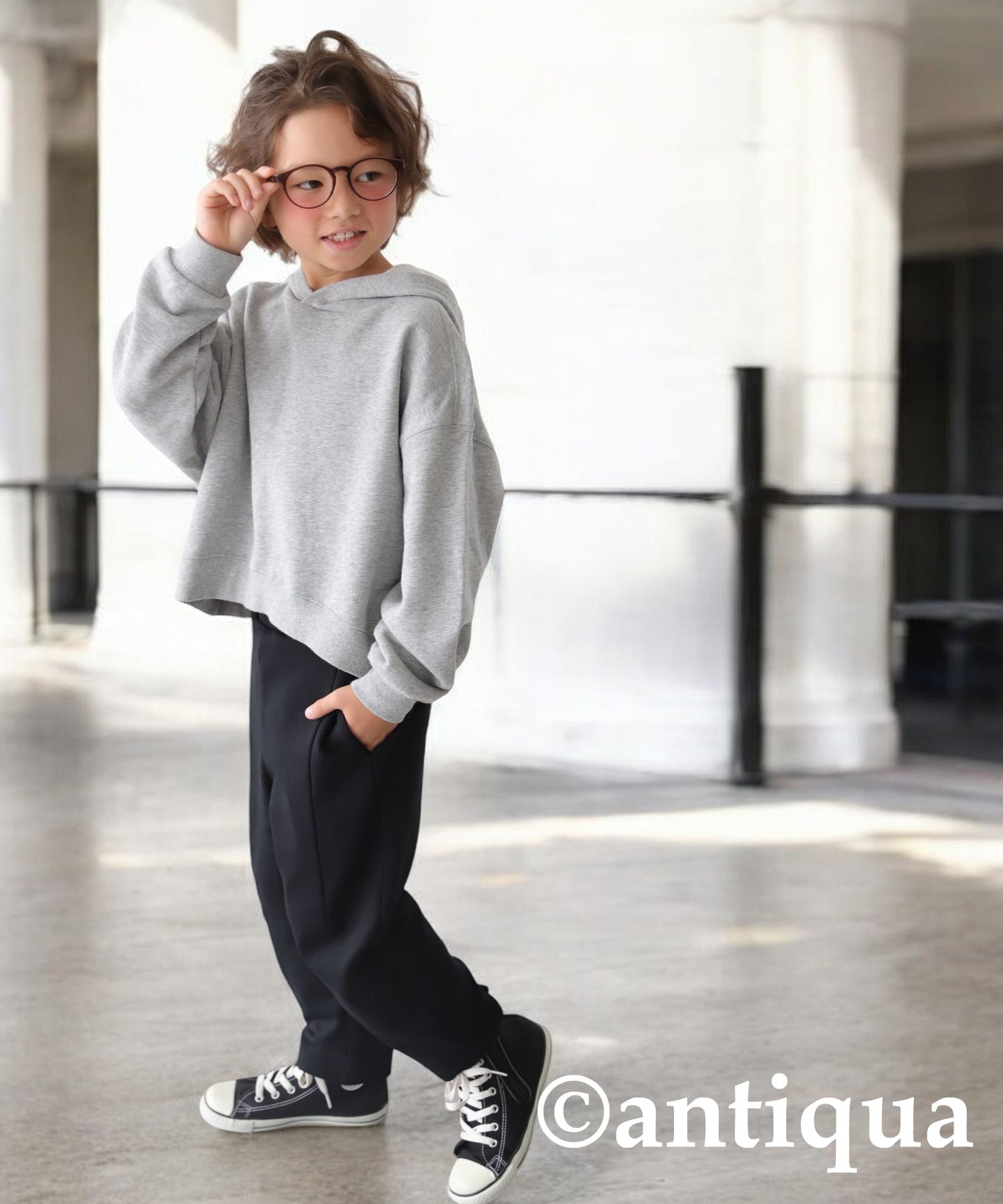 Fleece Tapered Pants Kids