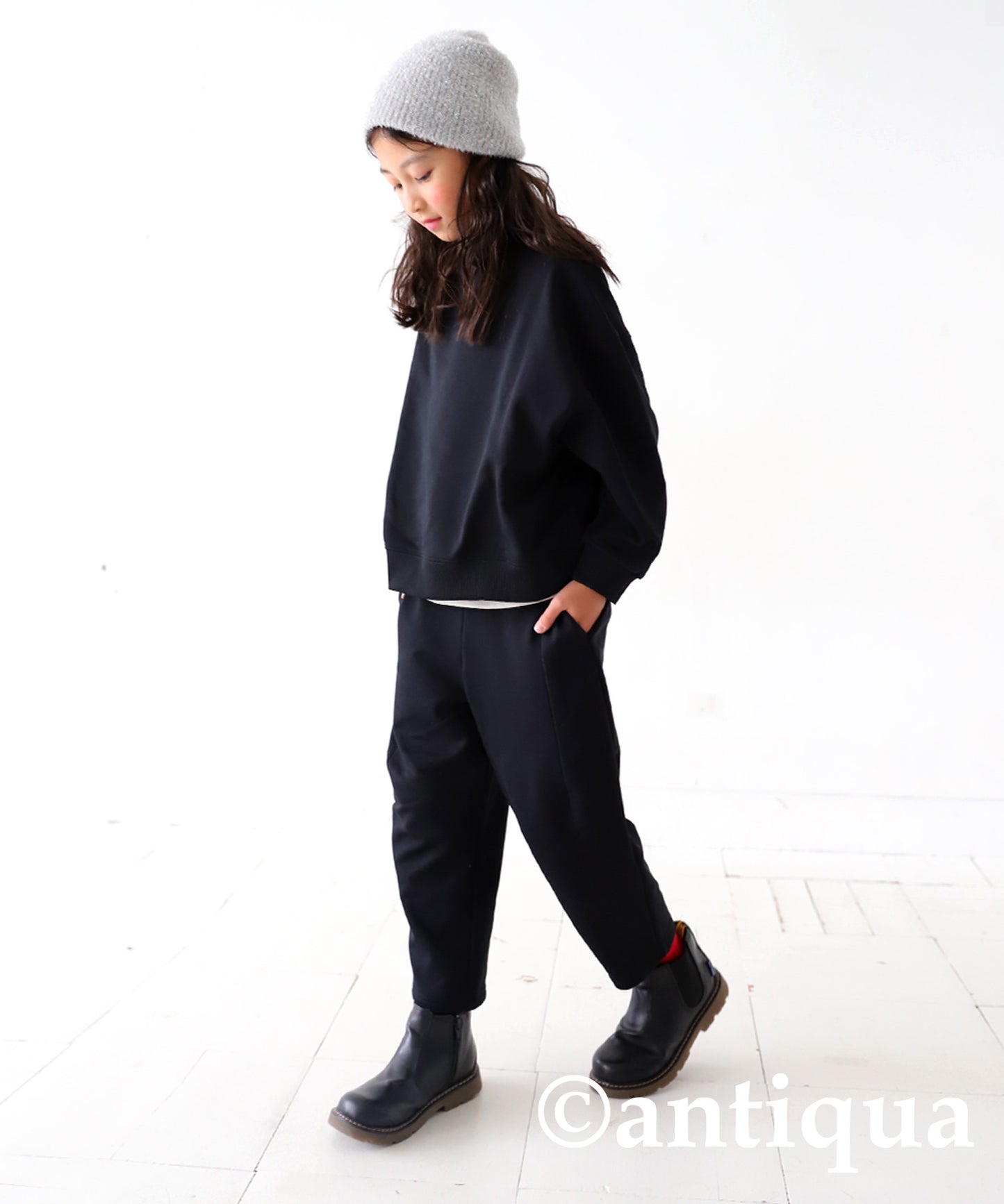Fleece Tapered Pants Kids
