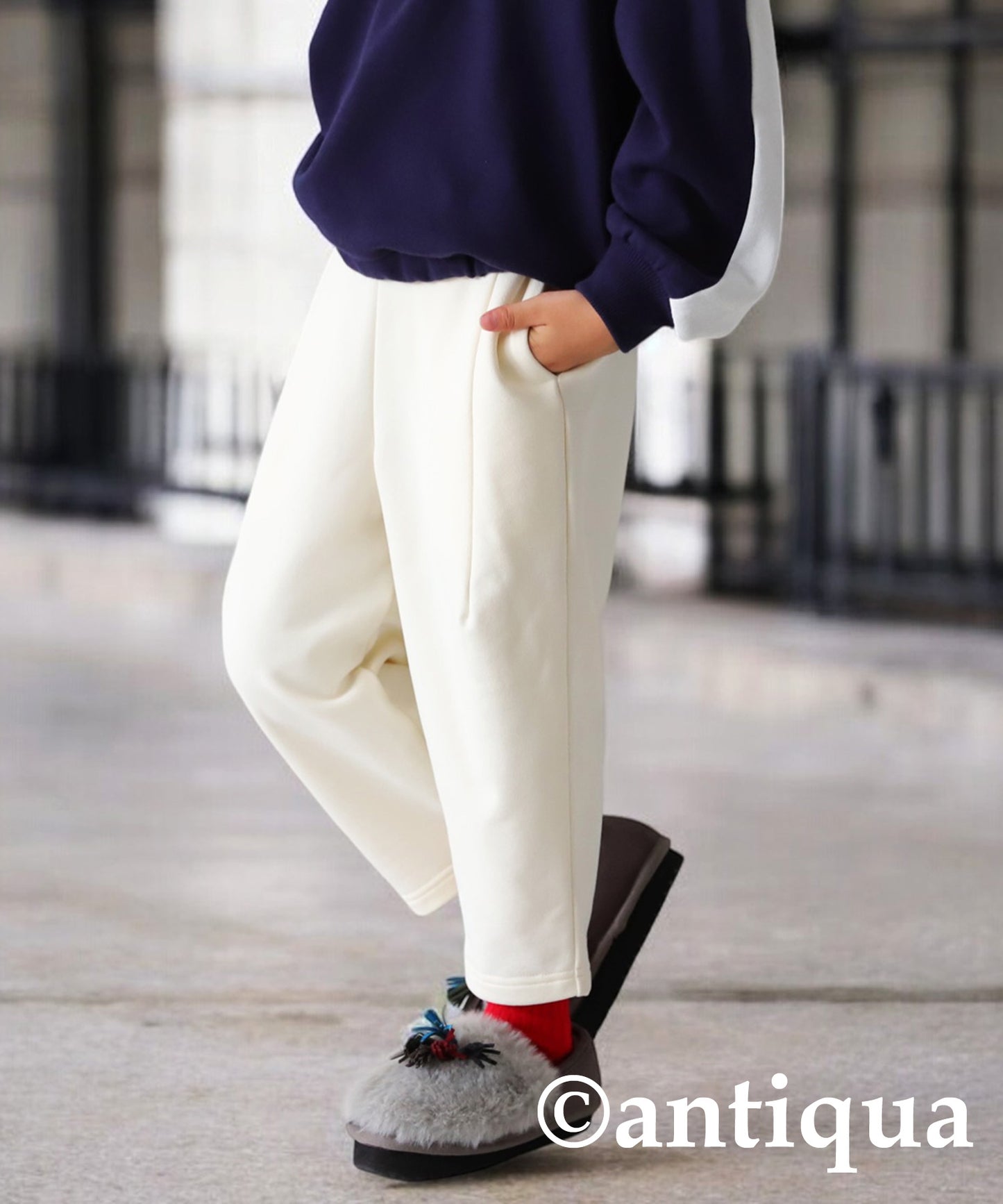 Fleece Tapered Pants Kids