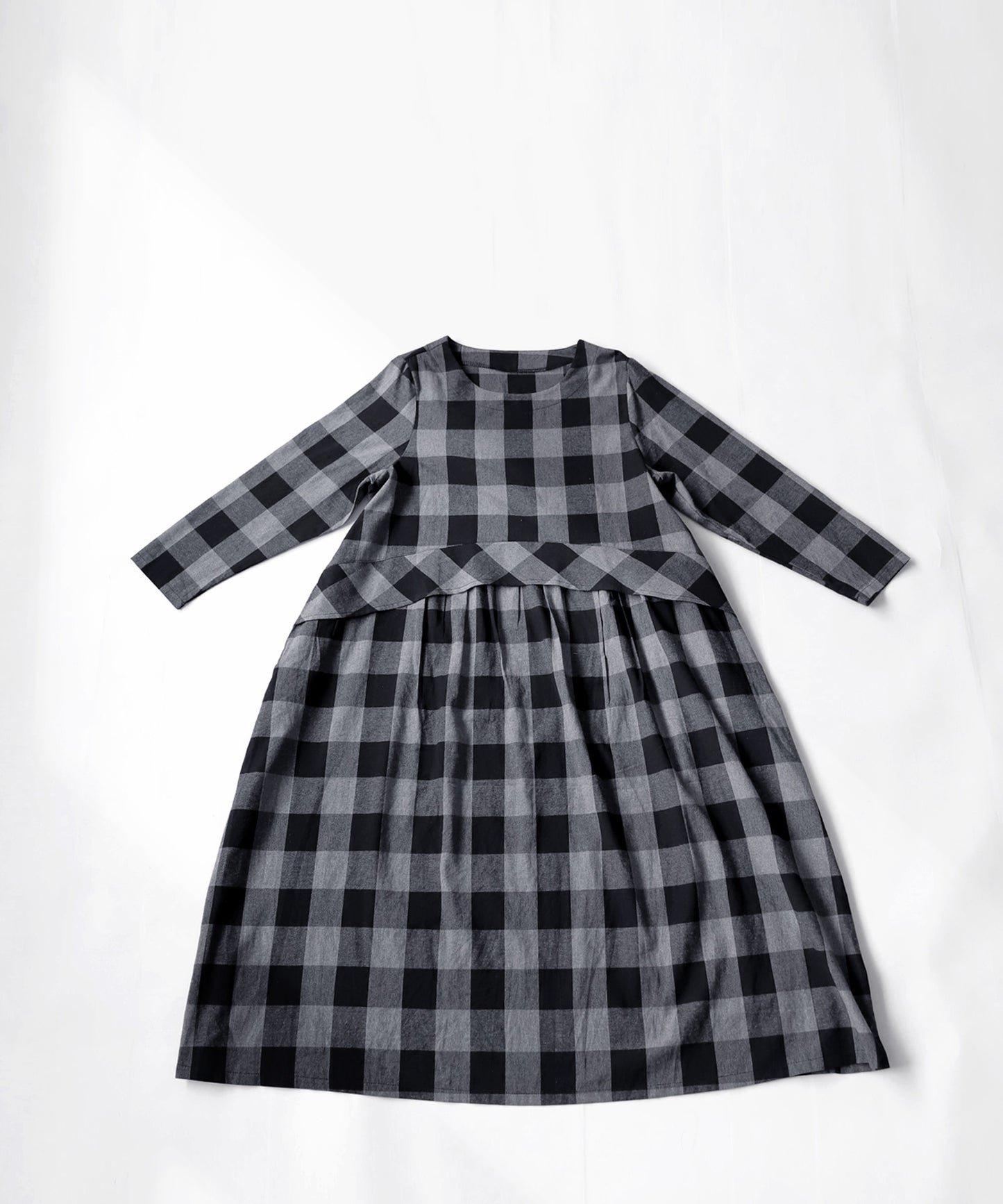 Checkd pattern dress Ladies