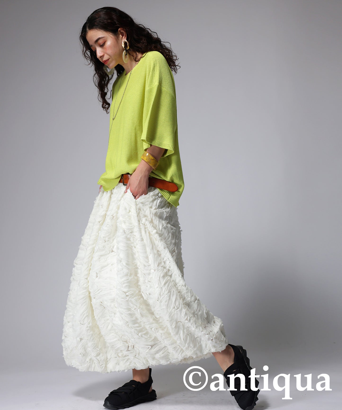 Chiffon Balloon Skirt Ladies