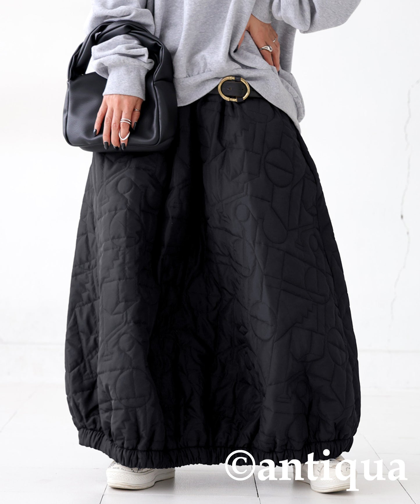 Quilting Baloon Skirt Ladies