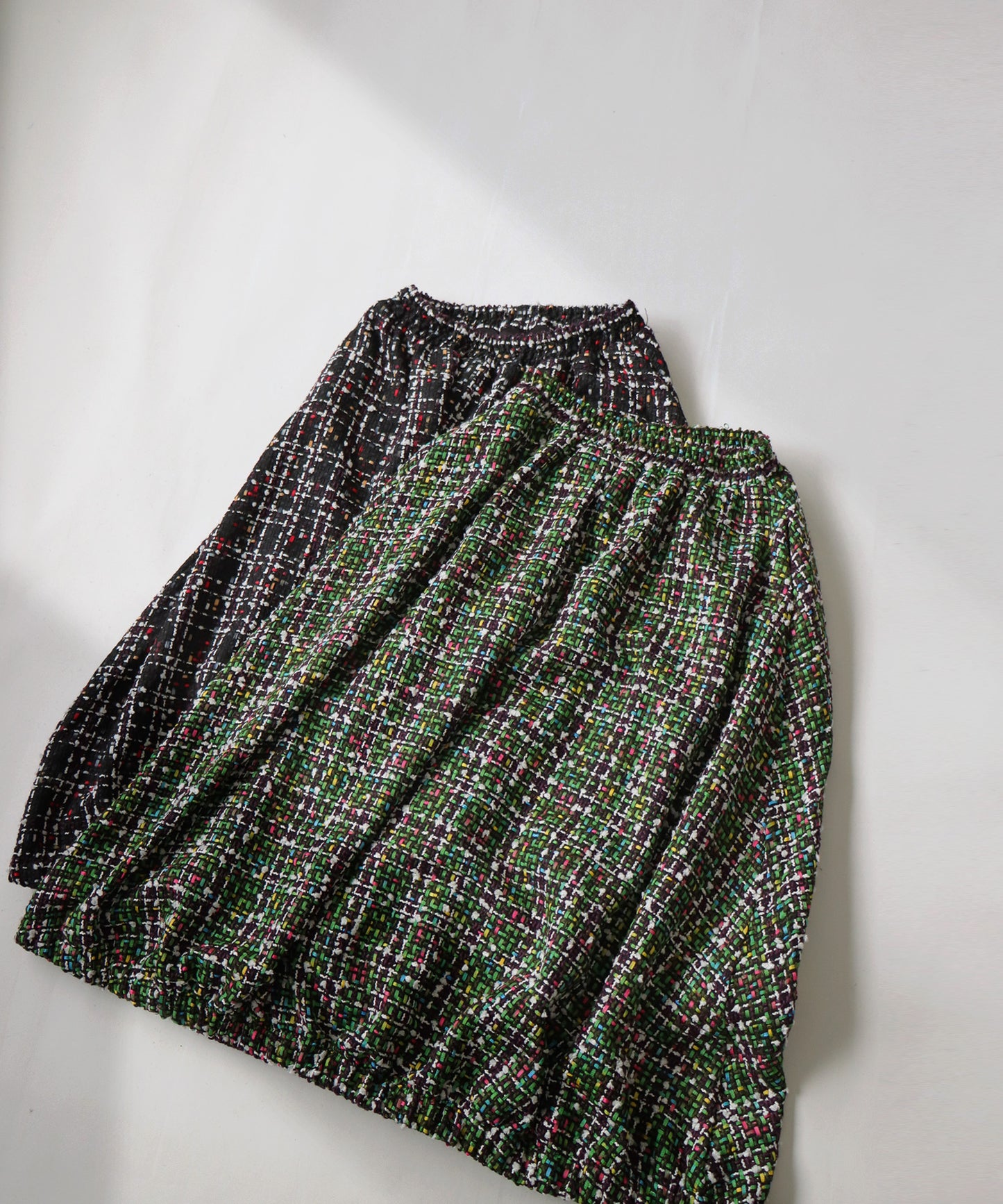 Baloon Tweed Skirt Ladies