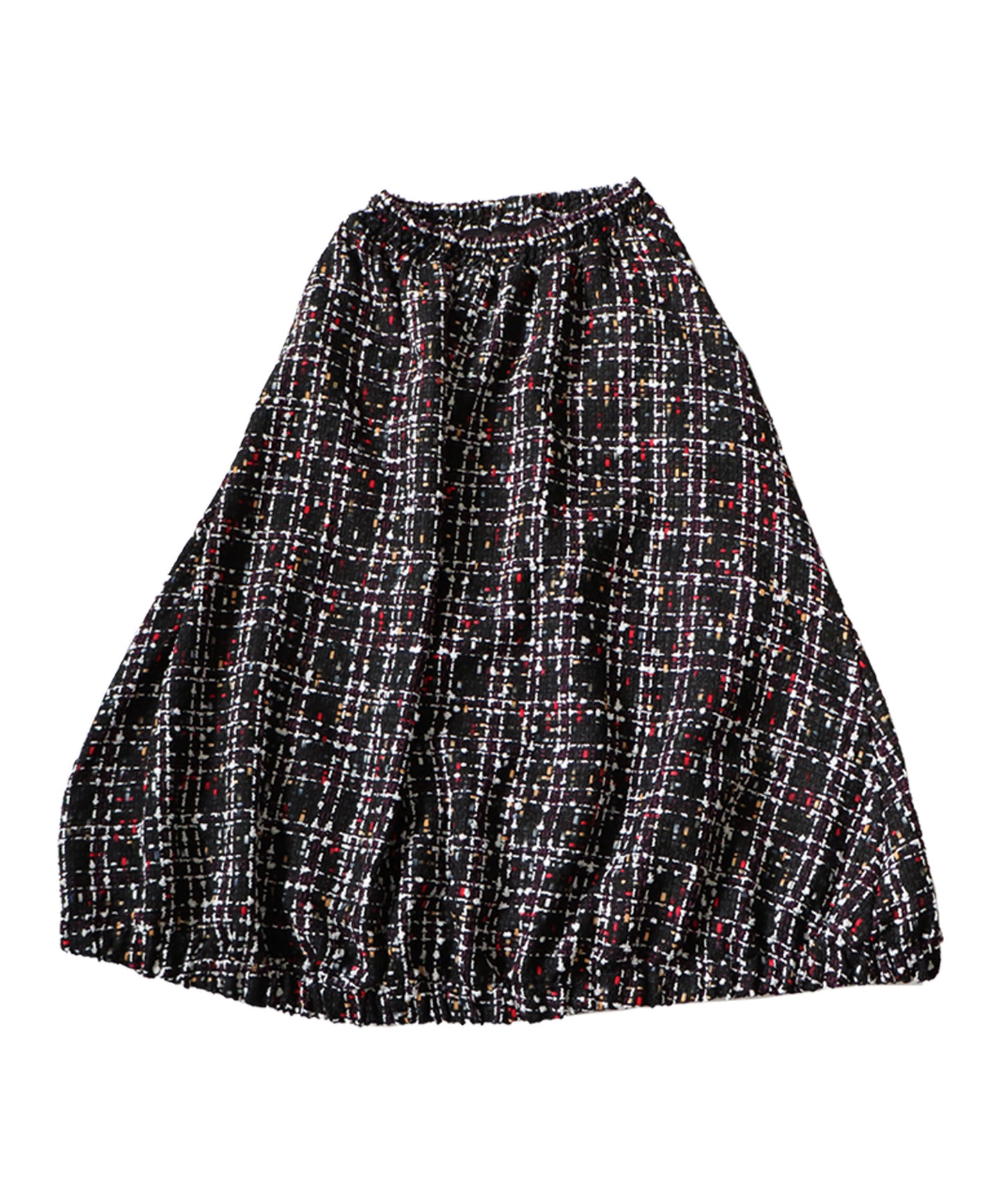 Baloon Tweed Skirt Ladies