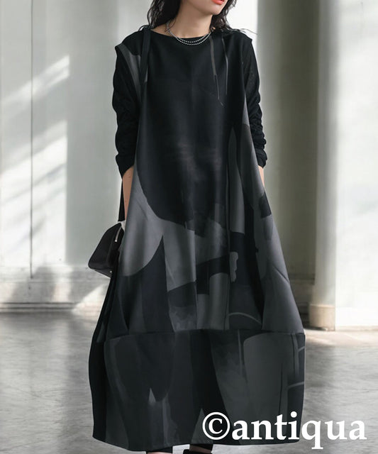 Ladies Cocoon Design Dress