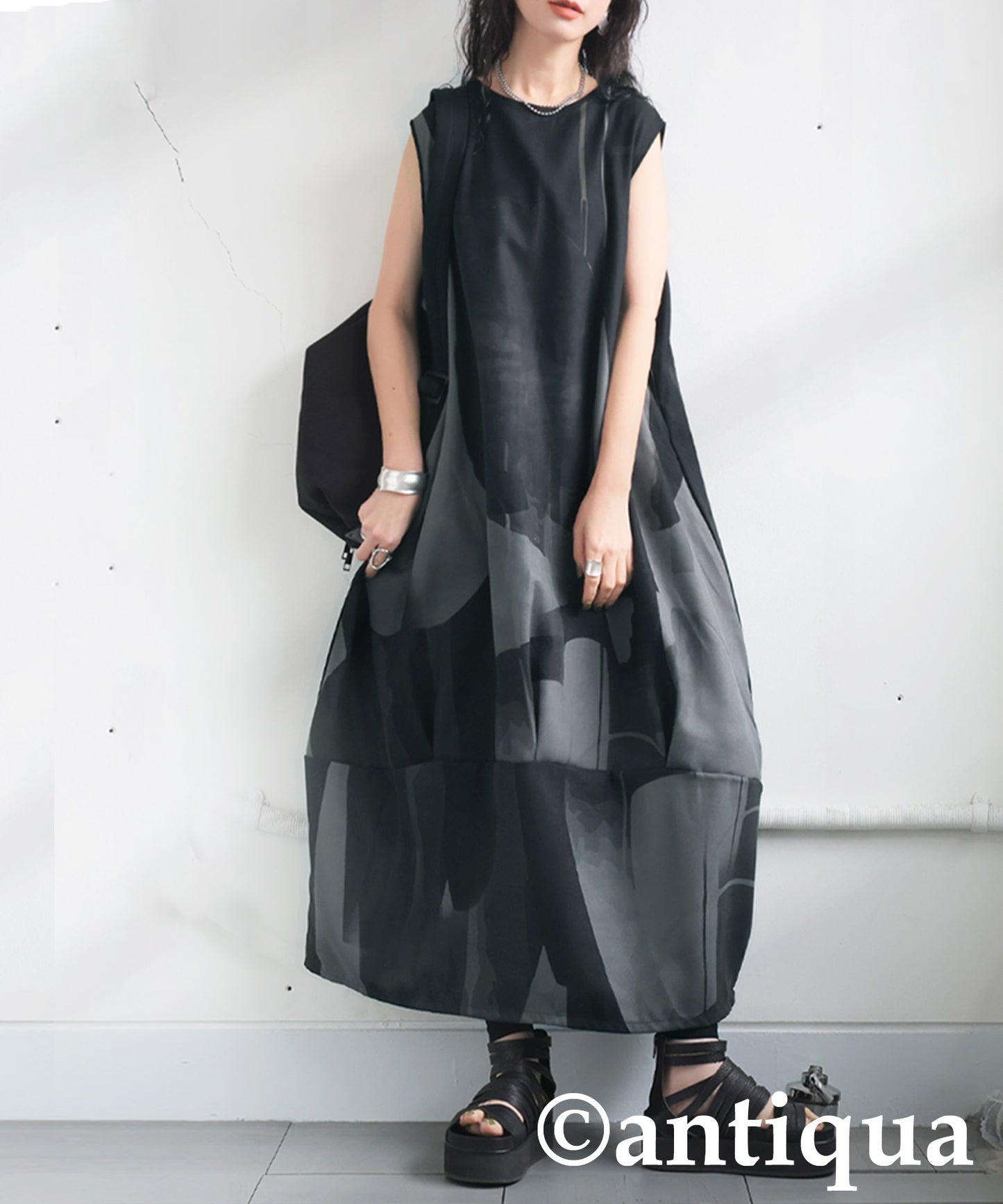 Ladies Cocoon Design Dress