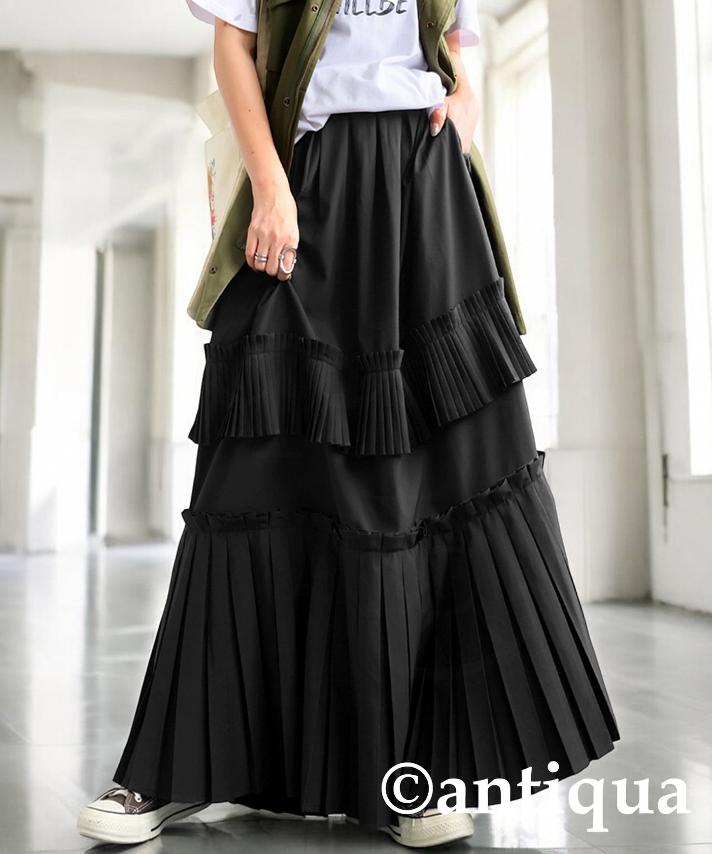 Pleated Skirt Ladies