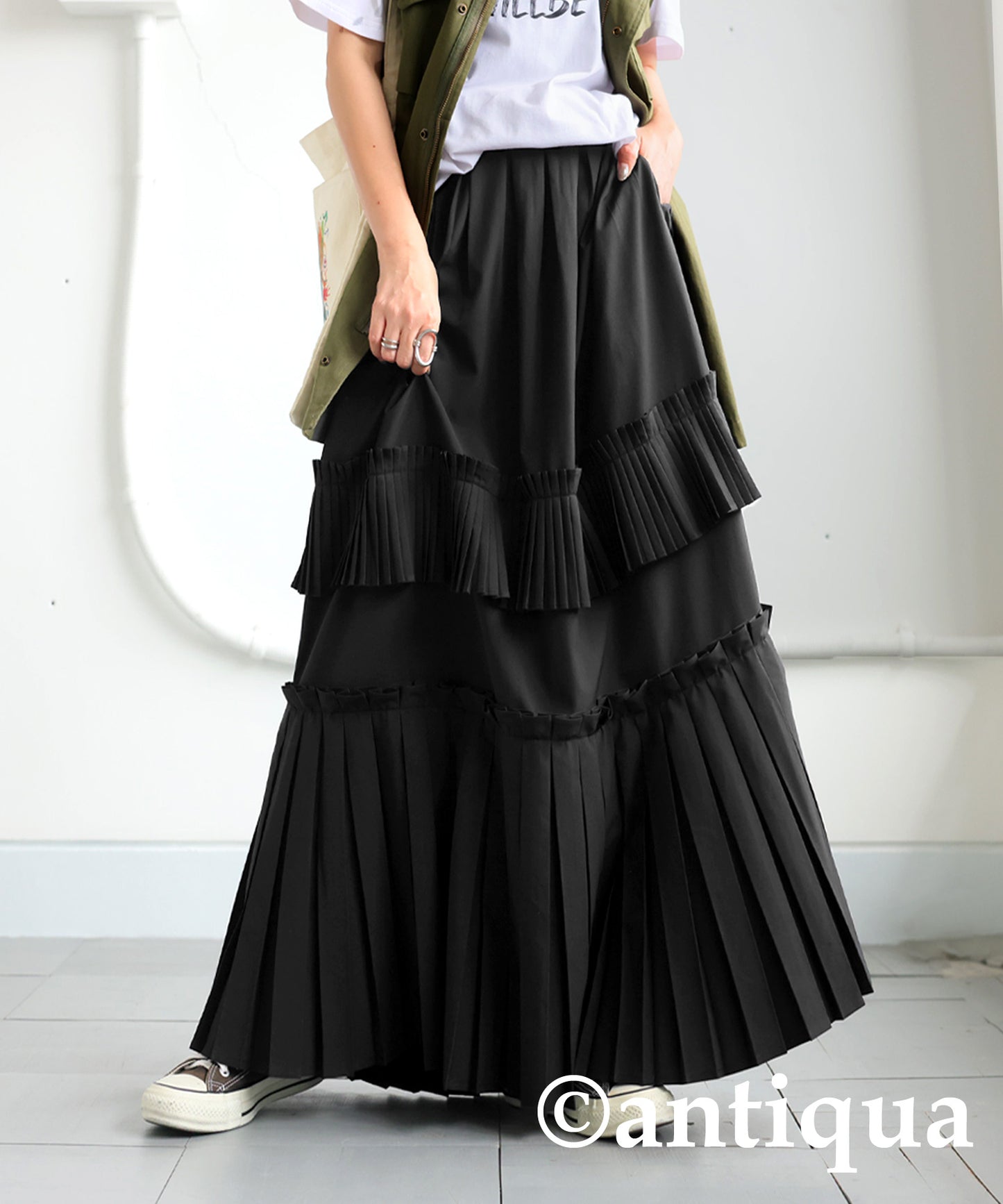 Pleated Skirt Ladies