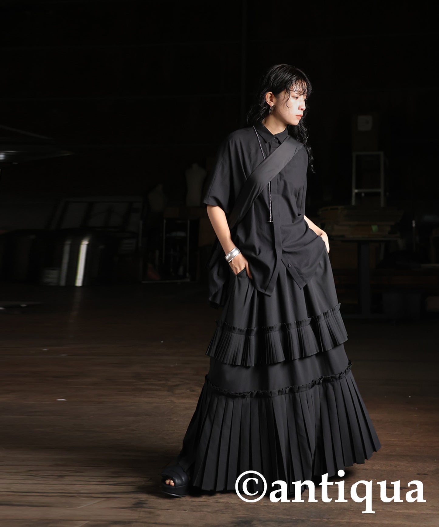 Pleated Skirt Ladies