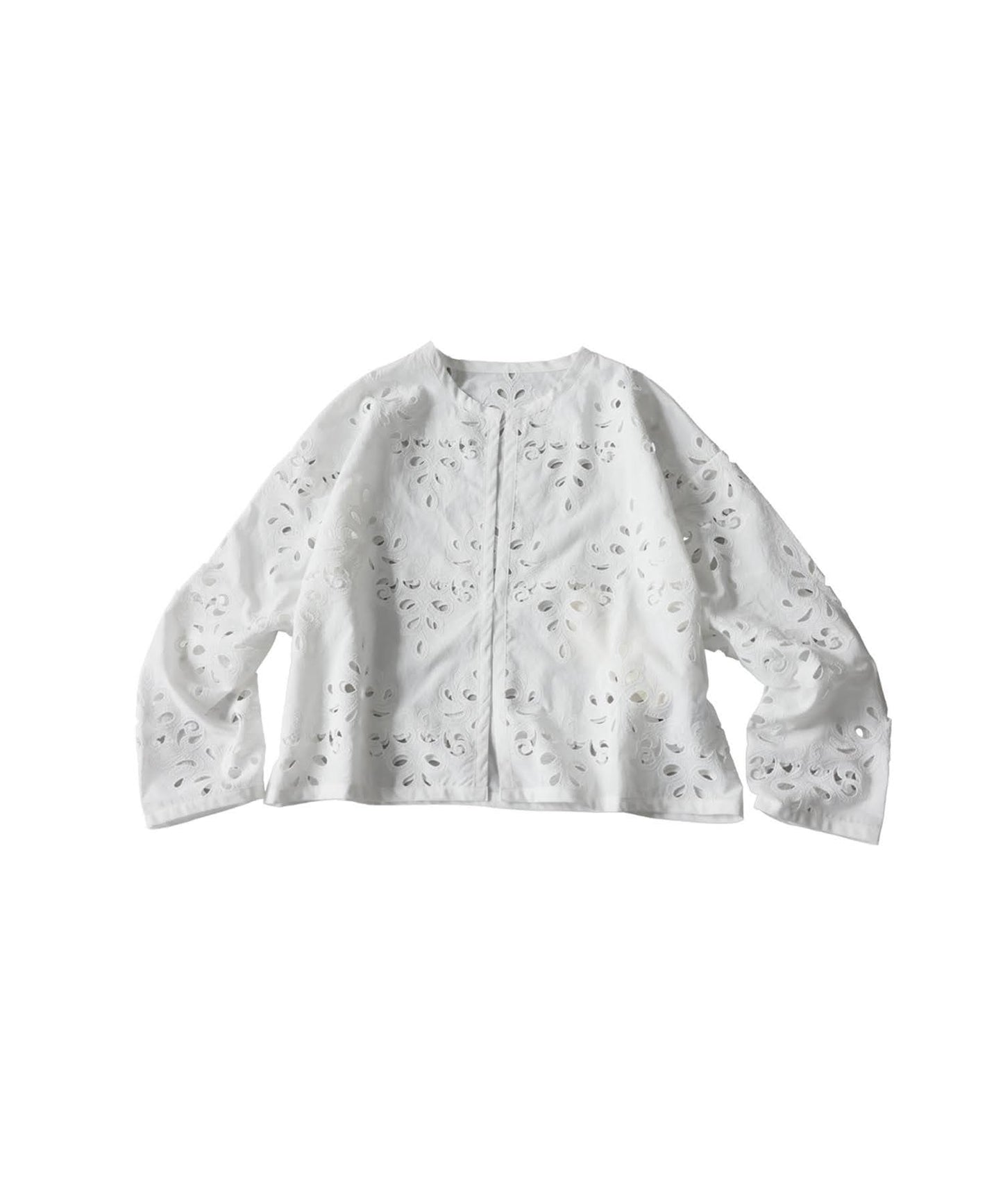 Embroidered Lace Cardigan Ladies