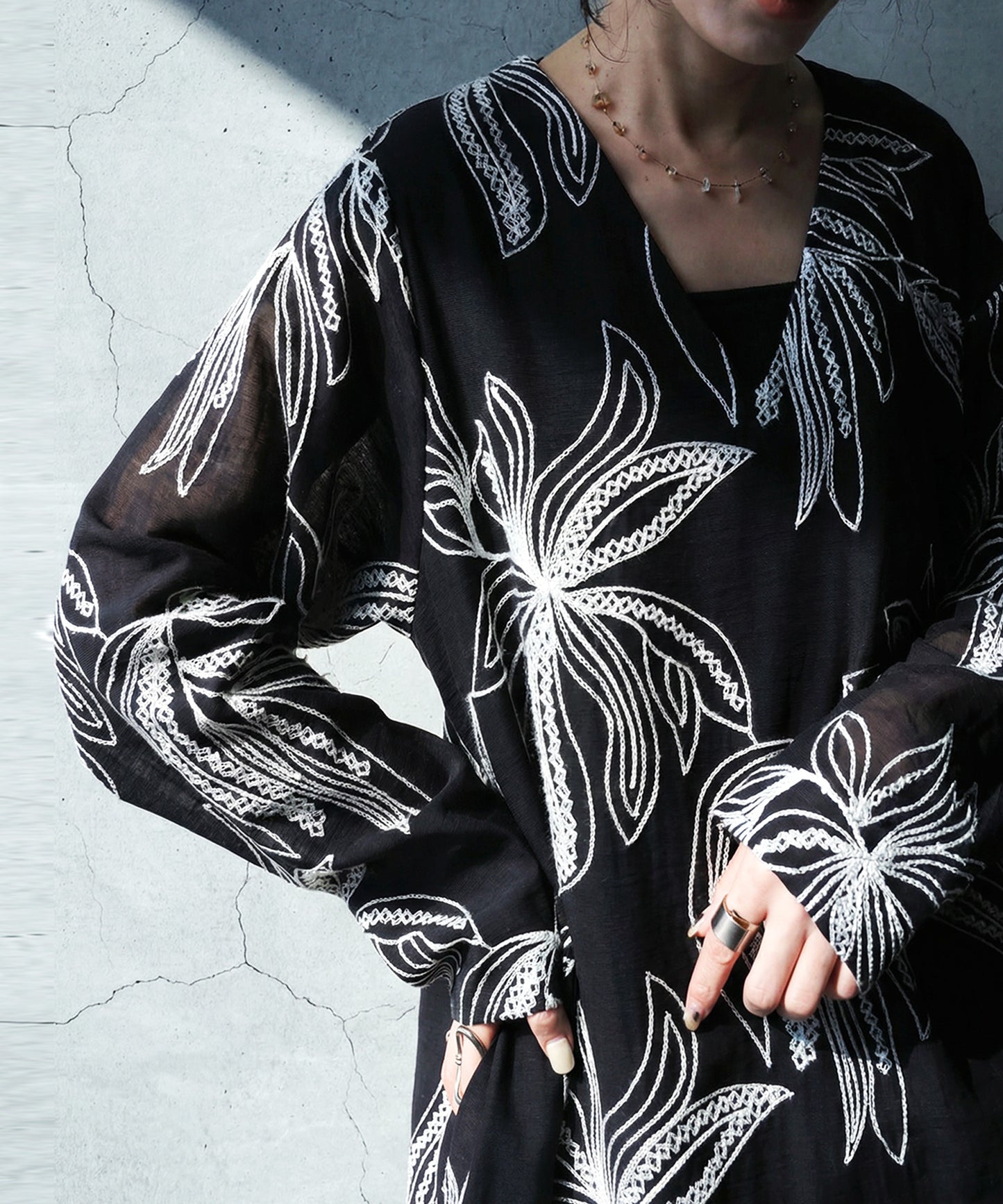 Botanical Print Dress Ladies