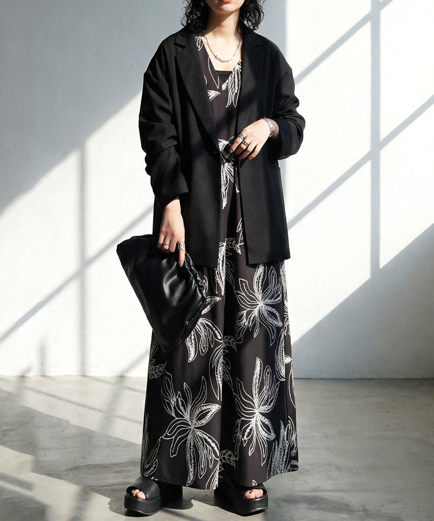 Botanical Print Dress Ladies