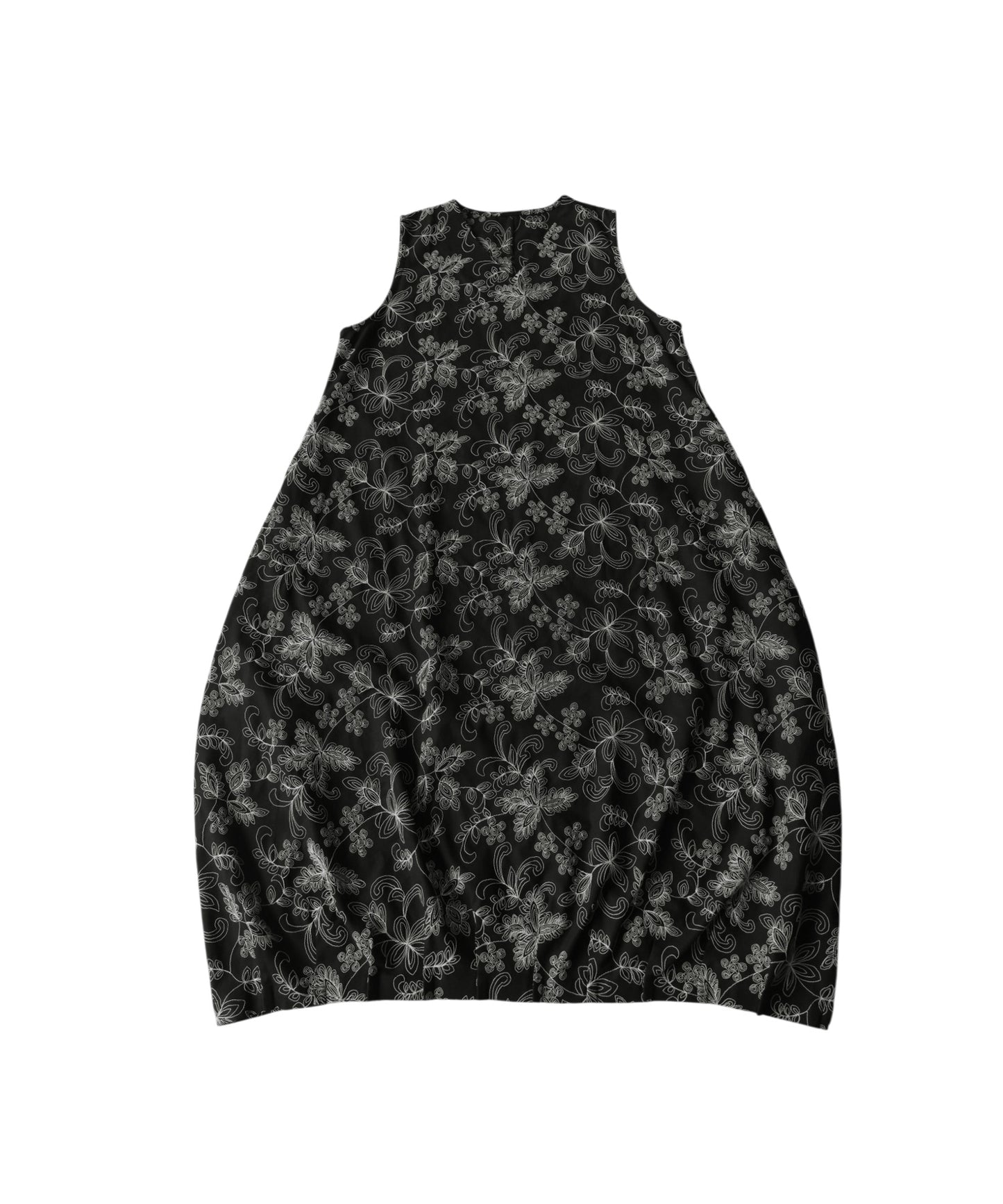 Embroidered Floral Cocoon Dress Ladies