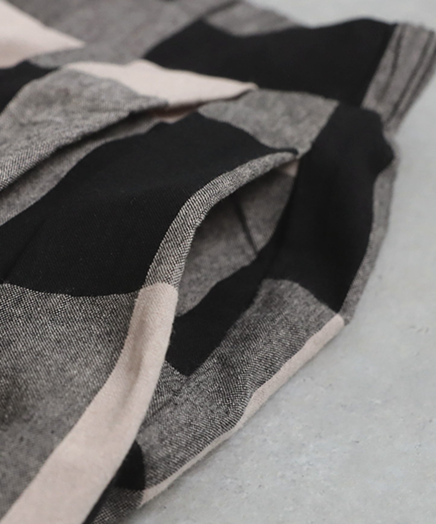 Checked Wide-leg Pants Ladies