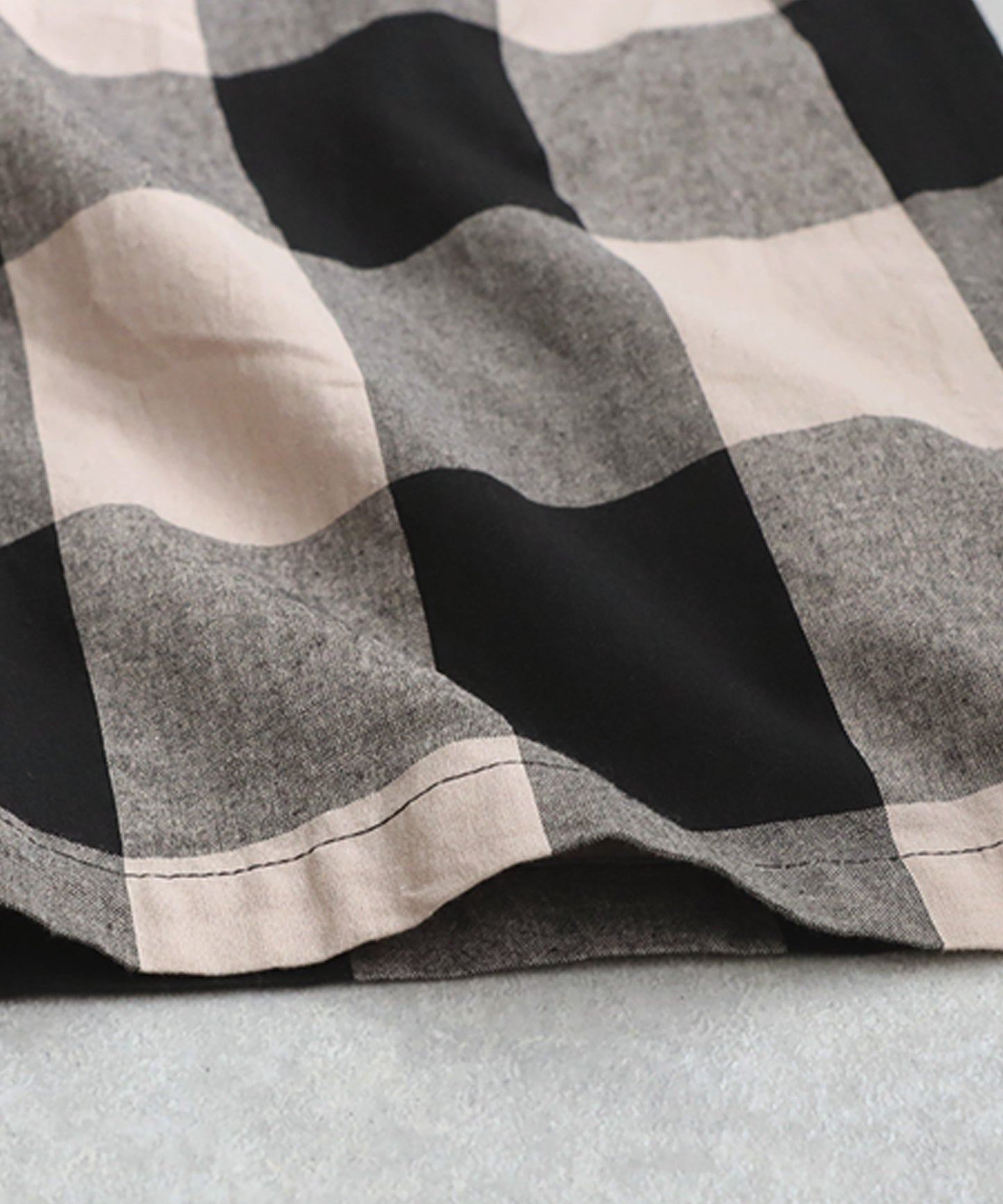 Checked Wide-leg Pants Ladies