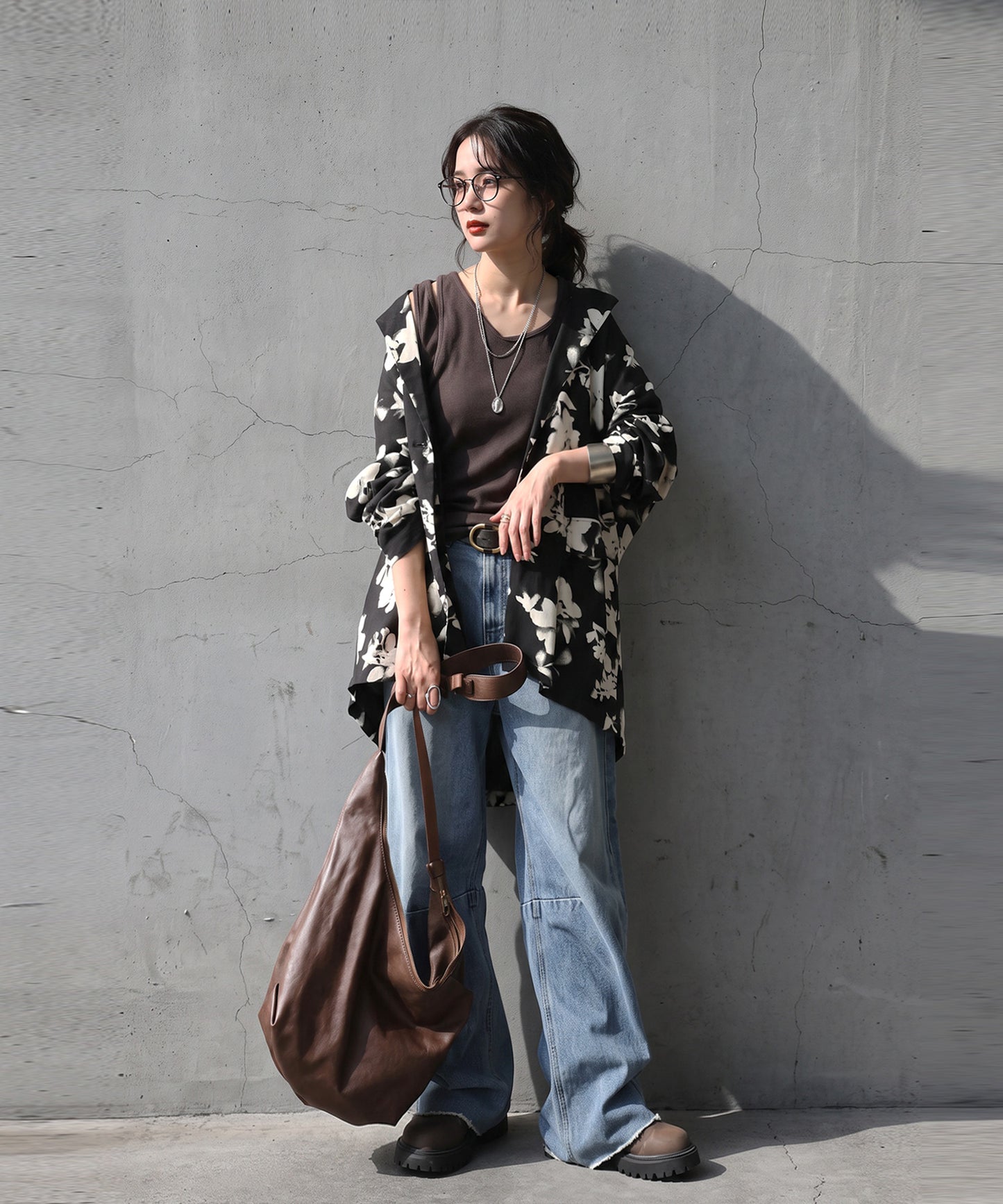 Floral Print Tailored Jacket Ladies