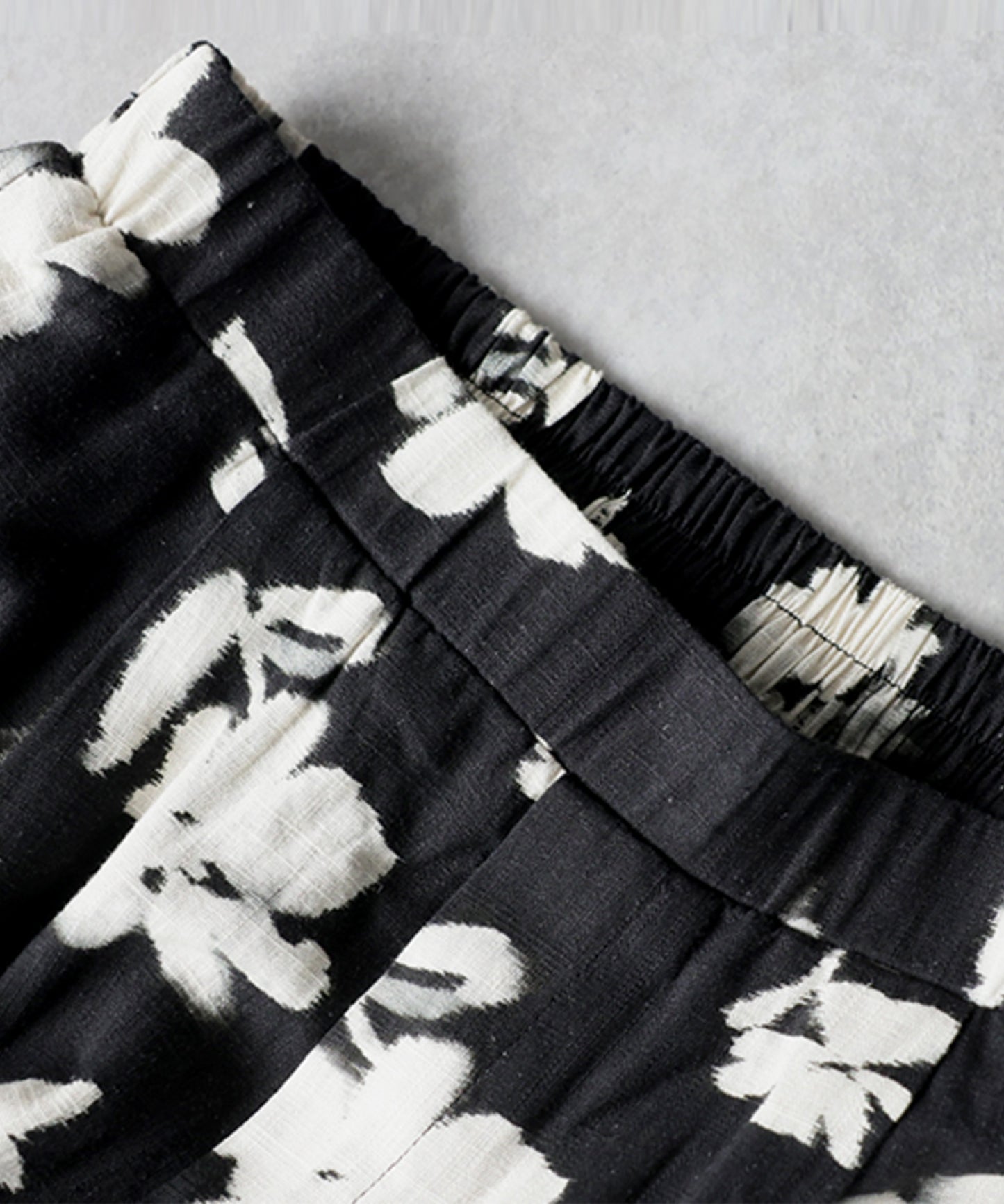 Floral Wide-Leg Pants Ladies
