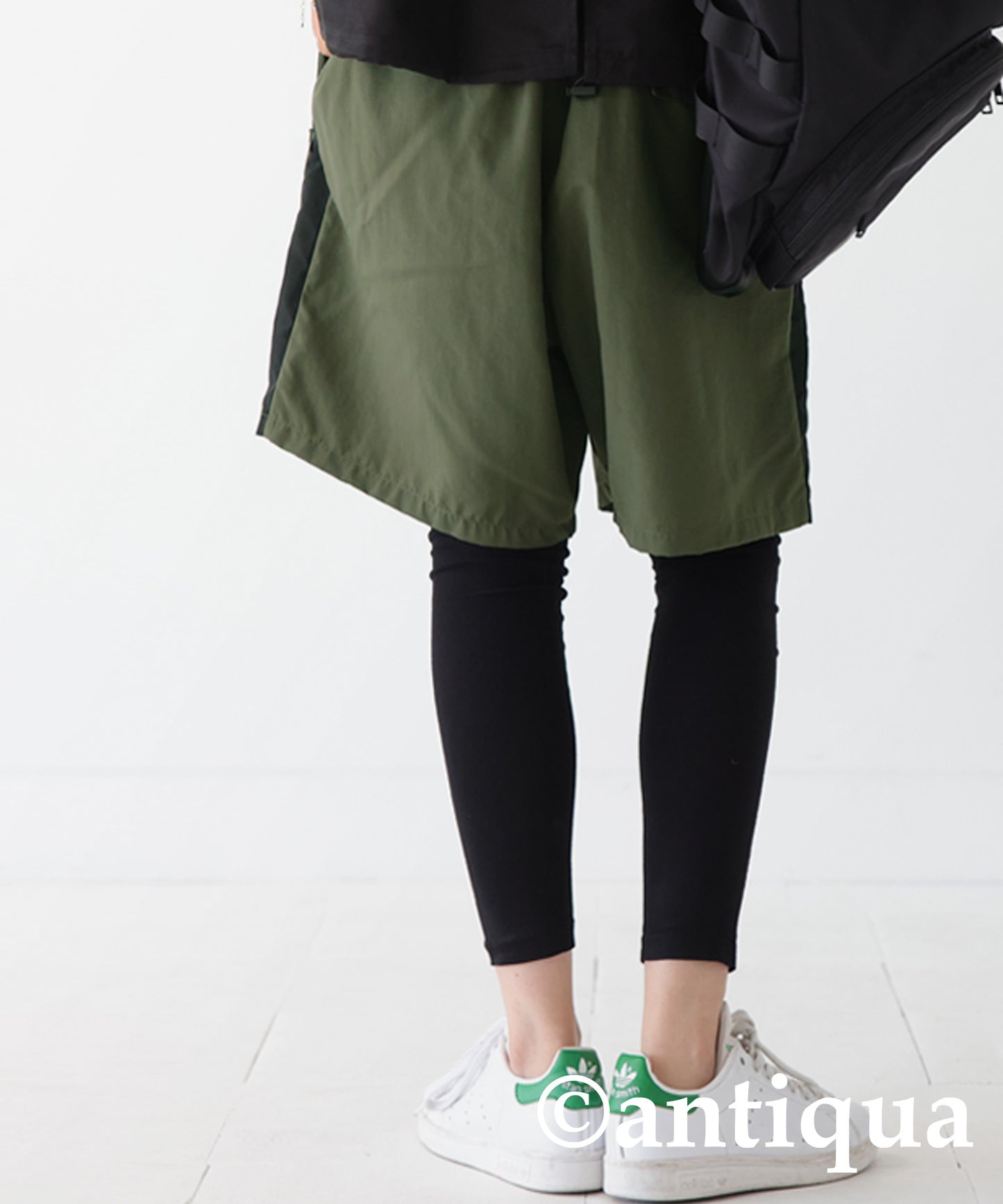 Water -repellent line pants for amphibious Ladies shorts