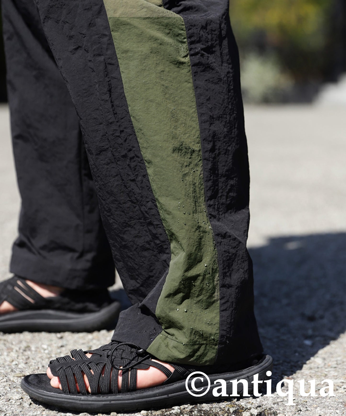 Water -repellent pants for amphibious Men's Bottoms full-length