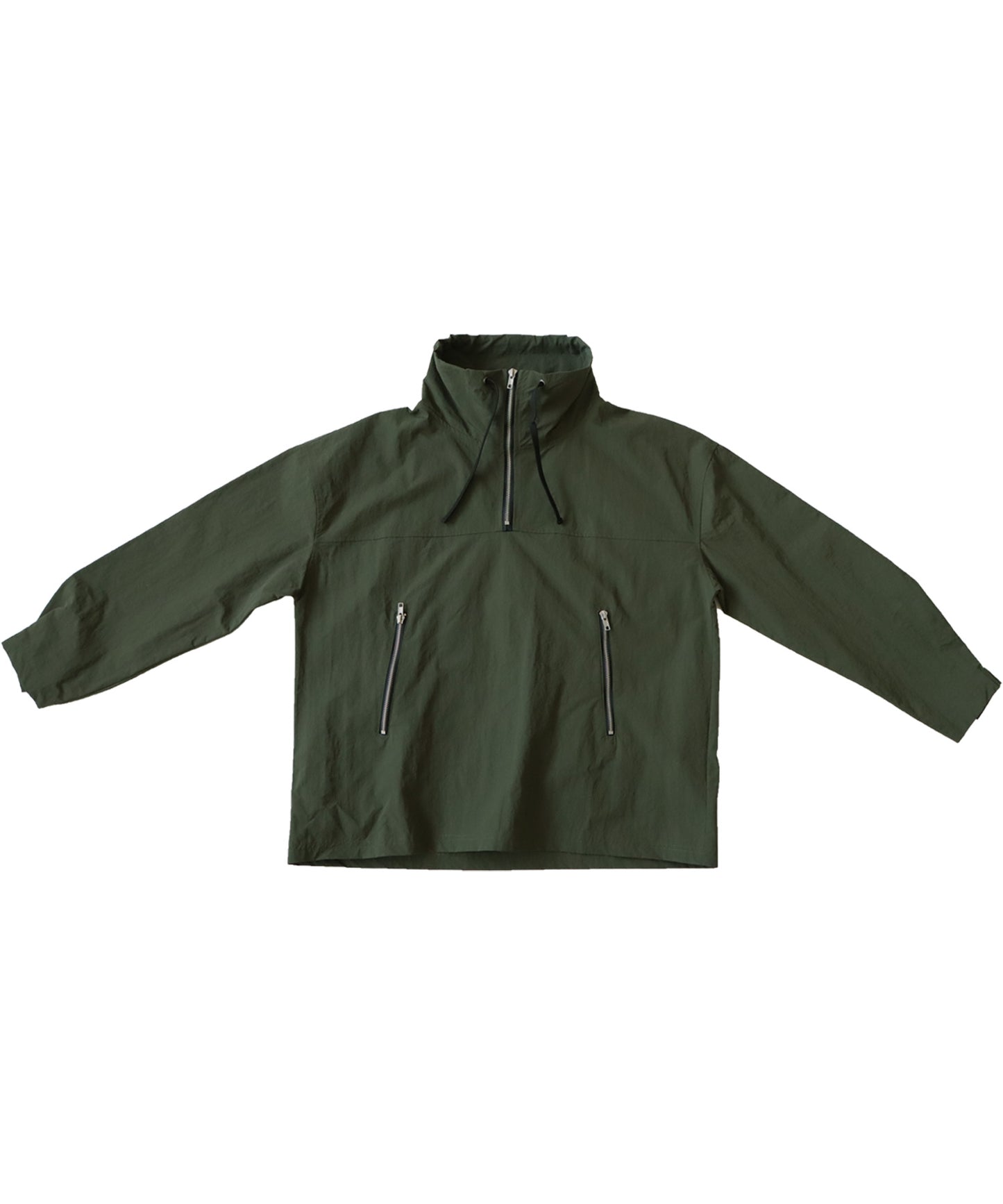 Water-repellent fabric military pull over jacket Men's