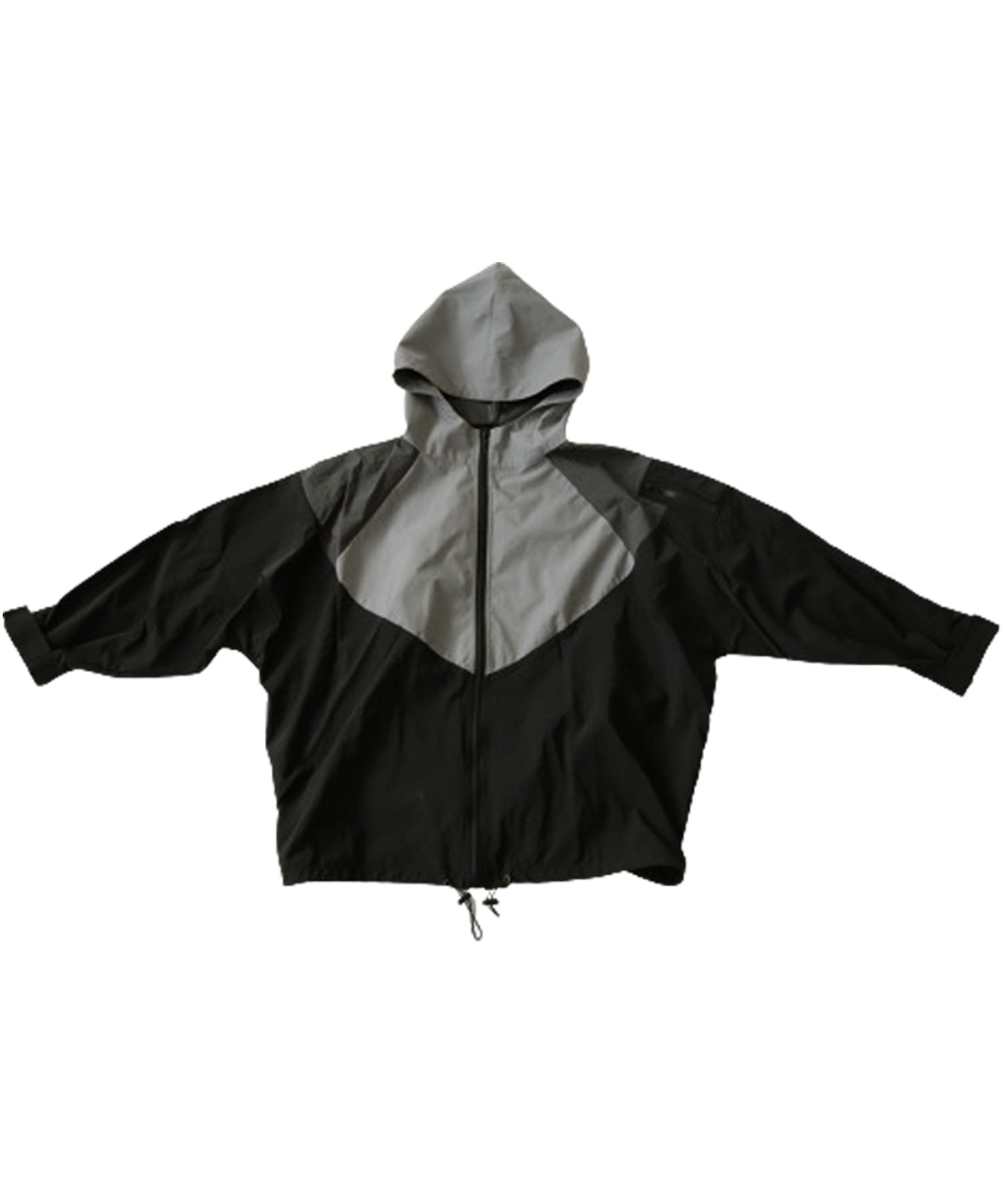 Water-Repellent Color Scheme Zip Hoodie Men's