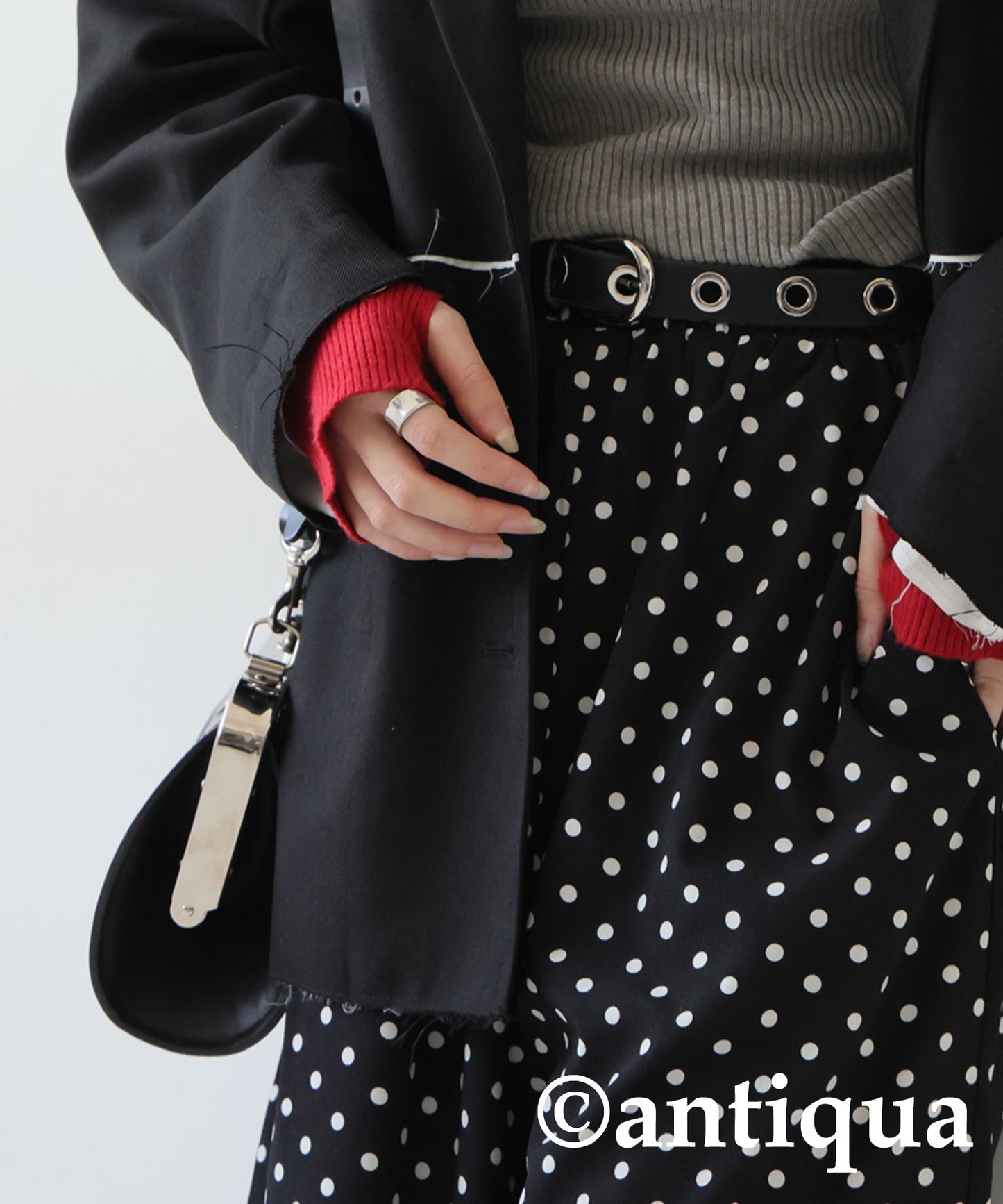 Polka Dot Wide Pants Ladies