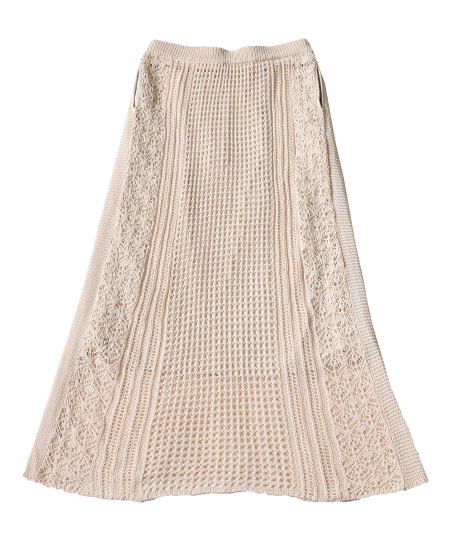 Openwork Knitting Skirt Ladies