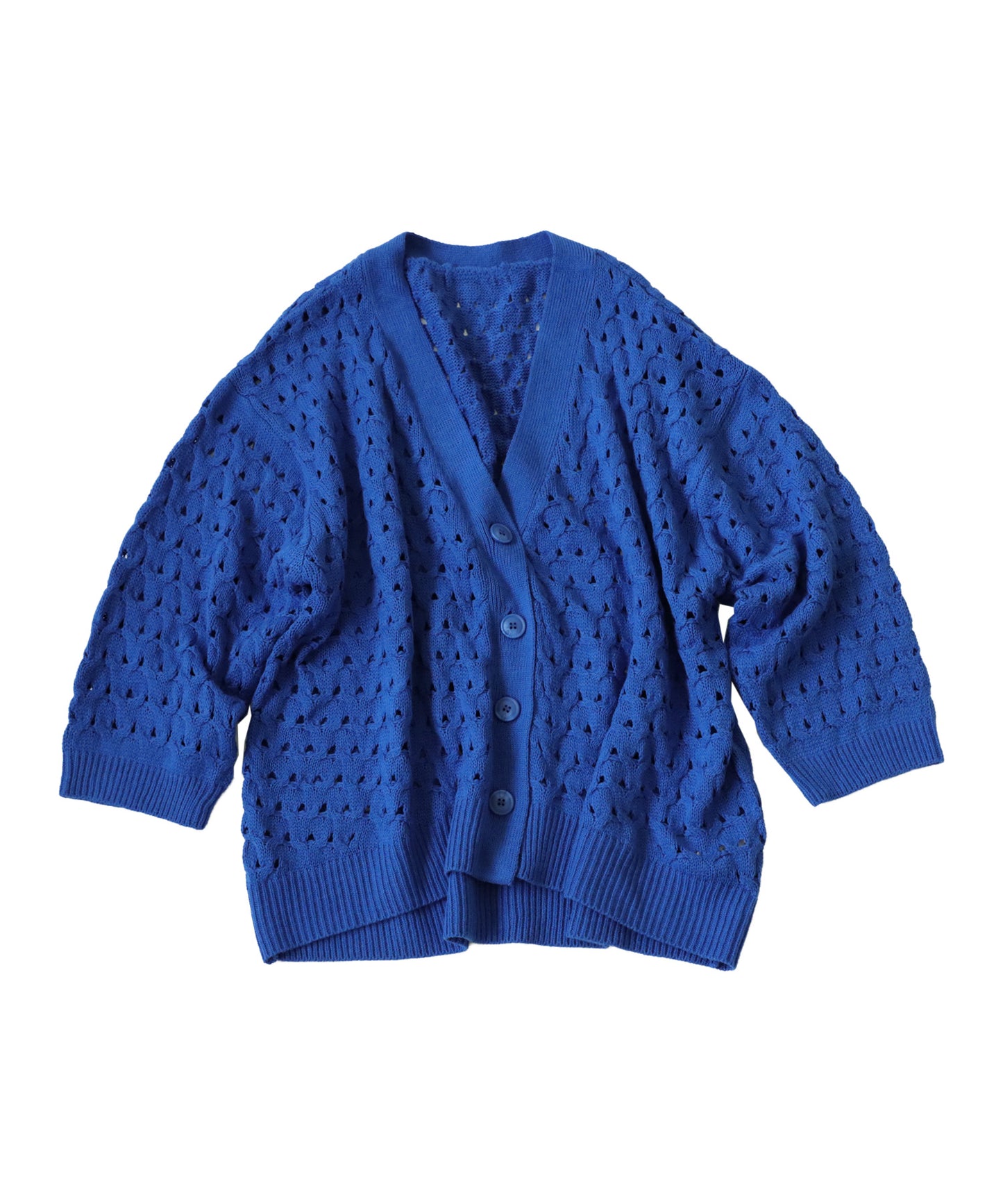 Openwork knitting Cardigan Ladies knit long sleeve