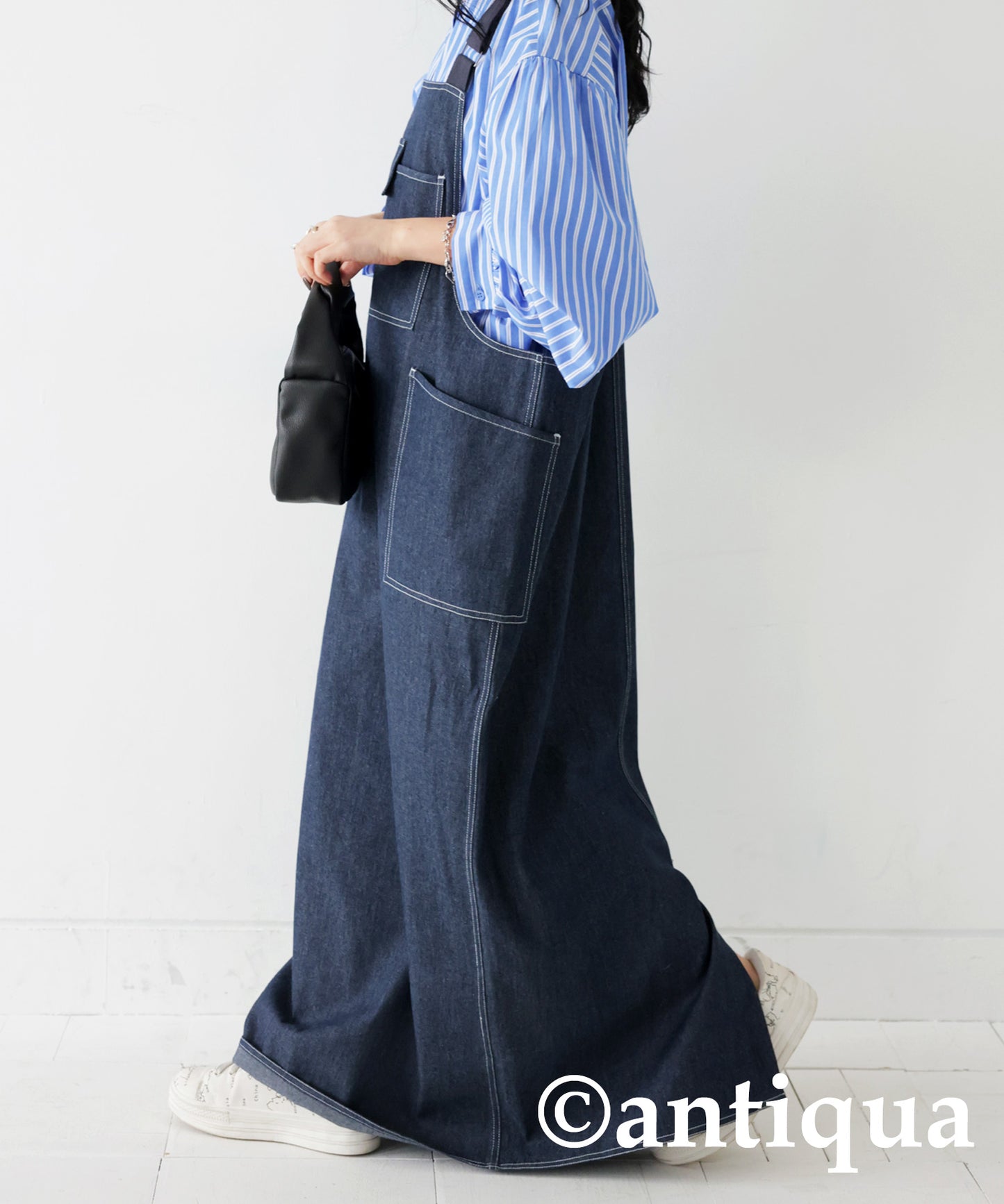 Denim Salopette skirt Ladies