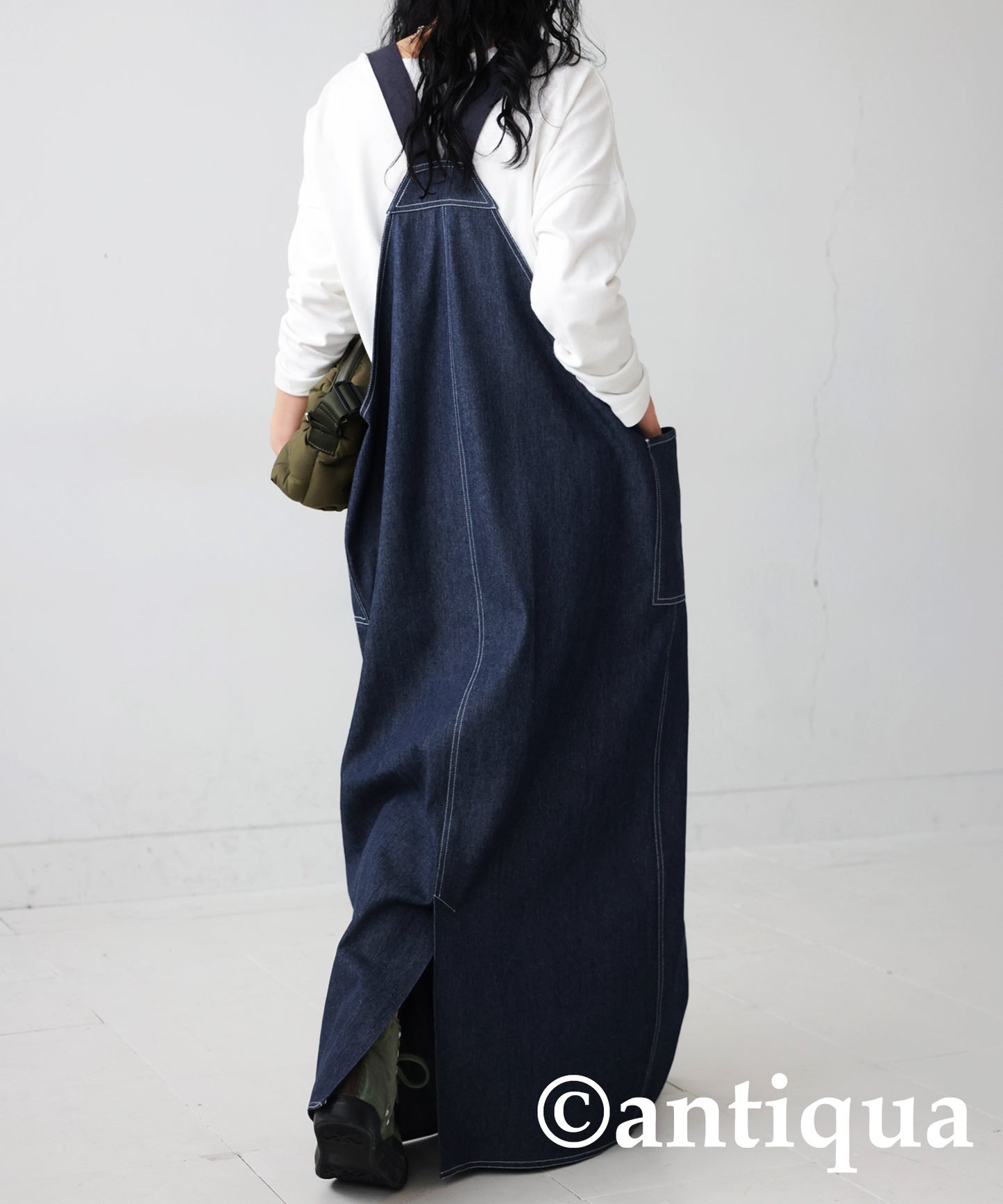 Denim Salopette skirt Ladies