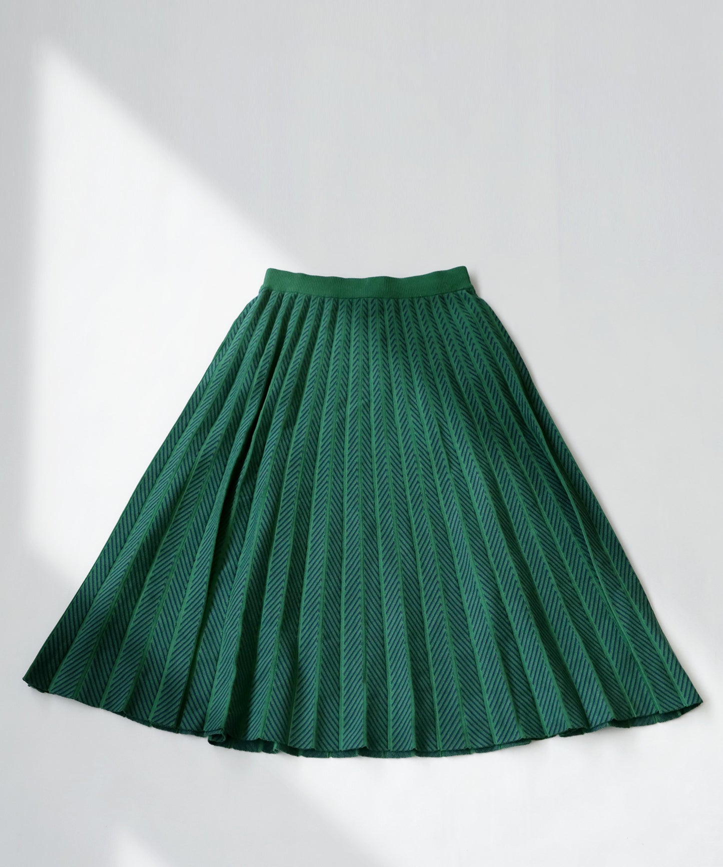 Jacquard weaving pleated skirt Ladies