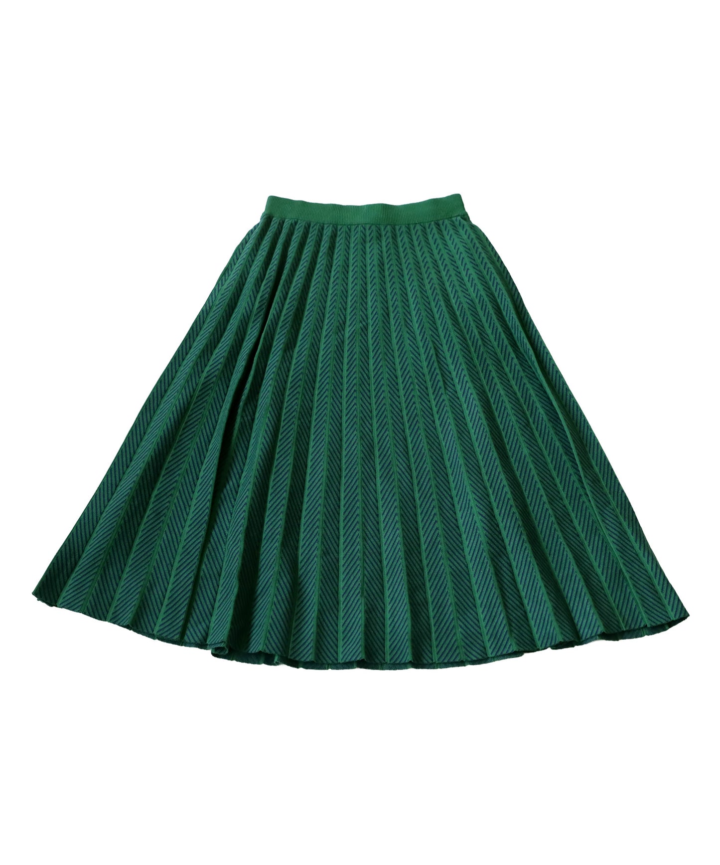 Jacquard weaving pleated skirt Ladies