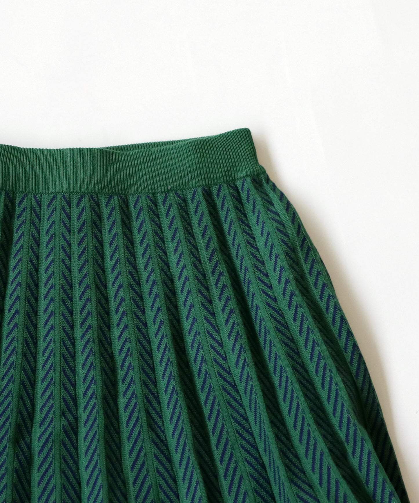 Jacquard weaving pleated skirt Ladies