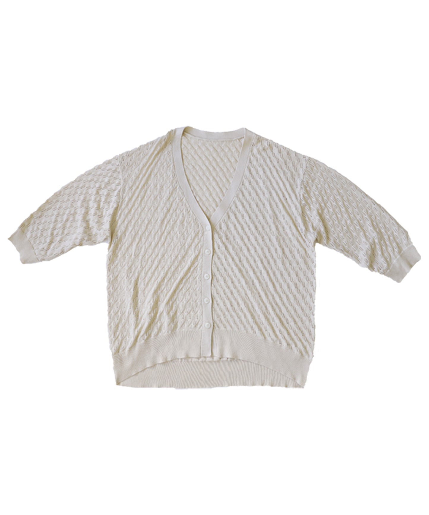 Openwork knitting Cardigan Ladies Tops Long-Sleeve