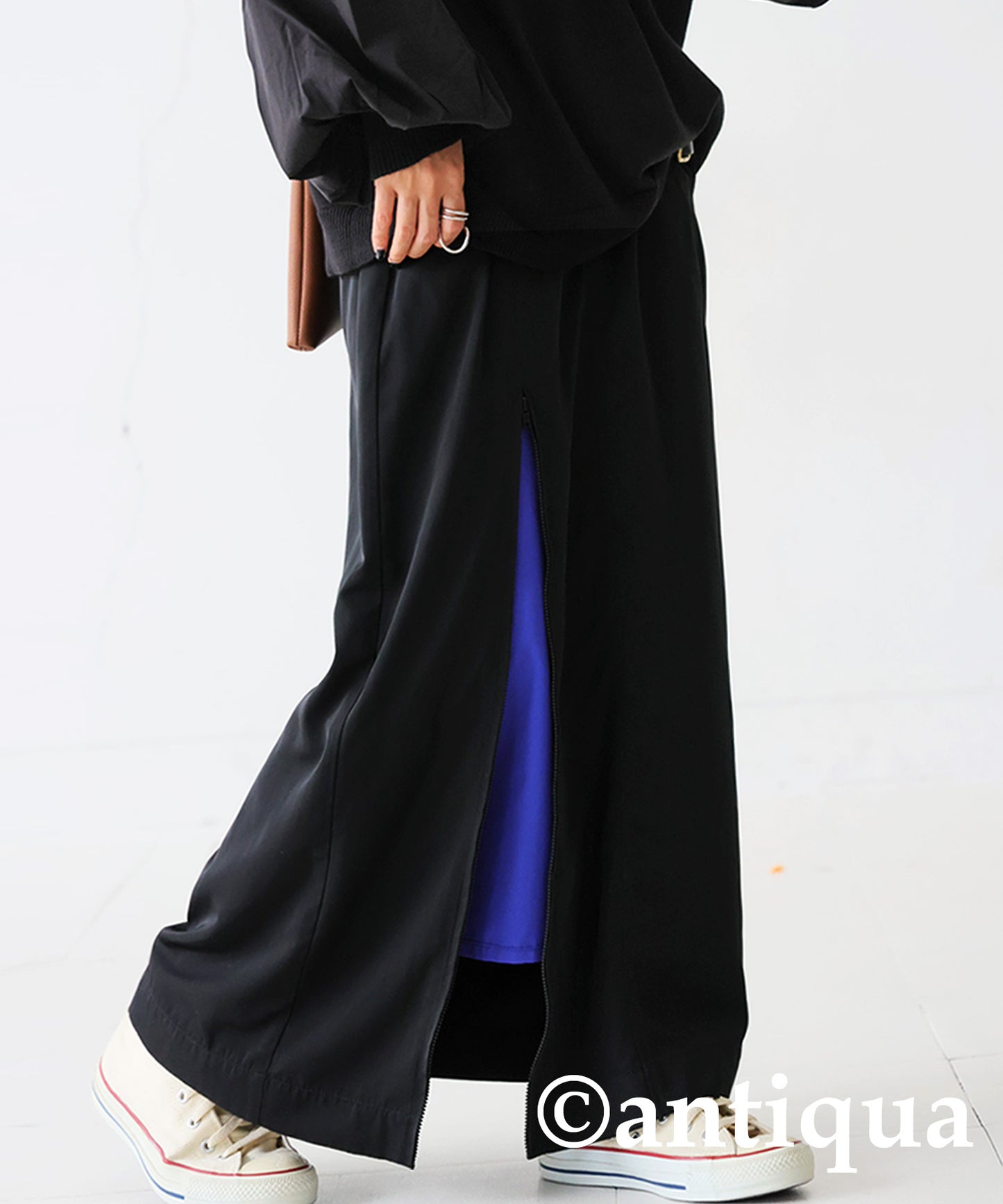 MA-1 Front Zip Skirt Ladies