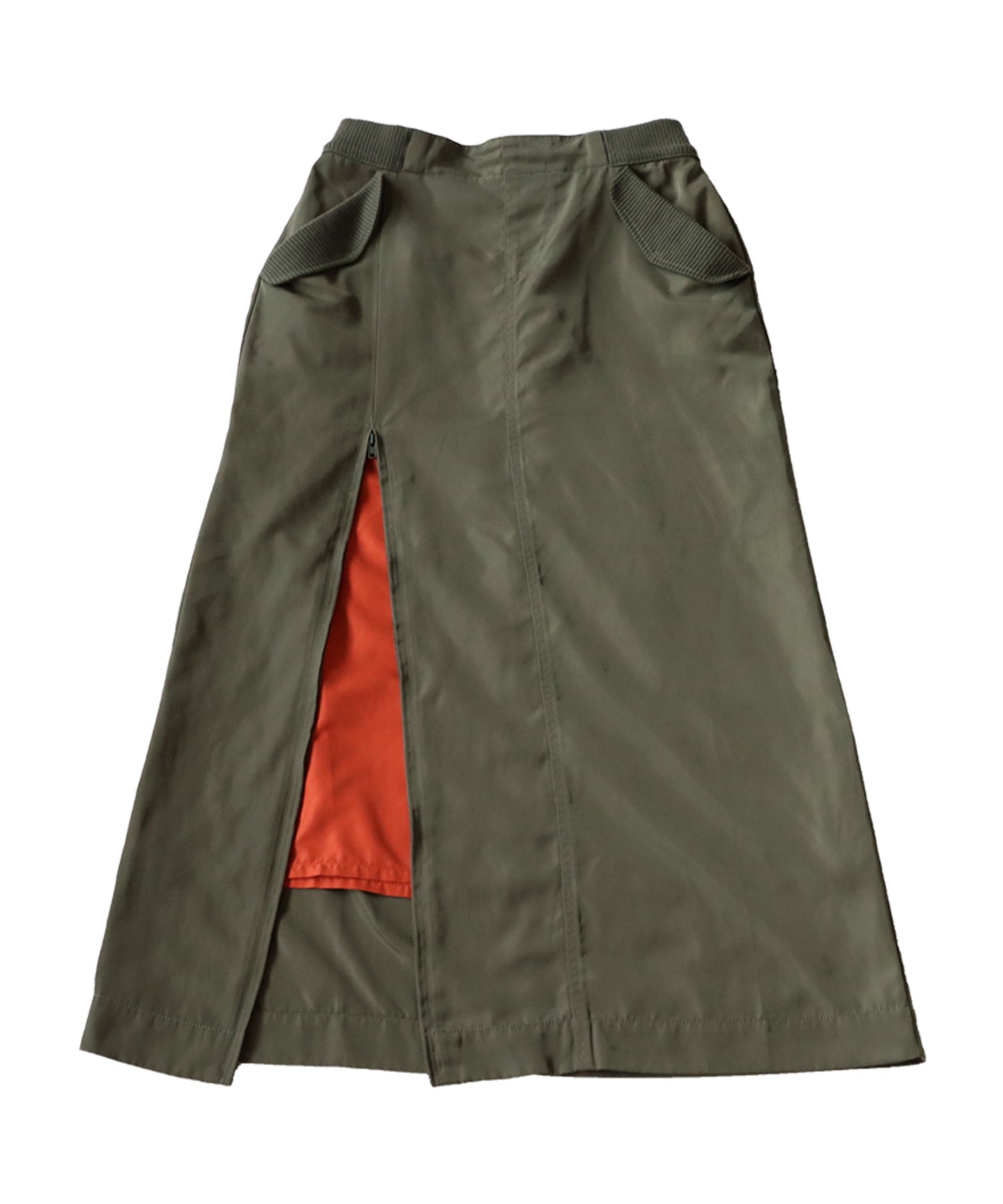 MA-1 Front Zip Skirt Ladies