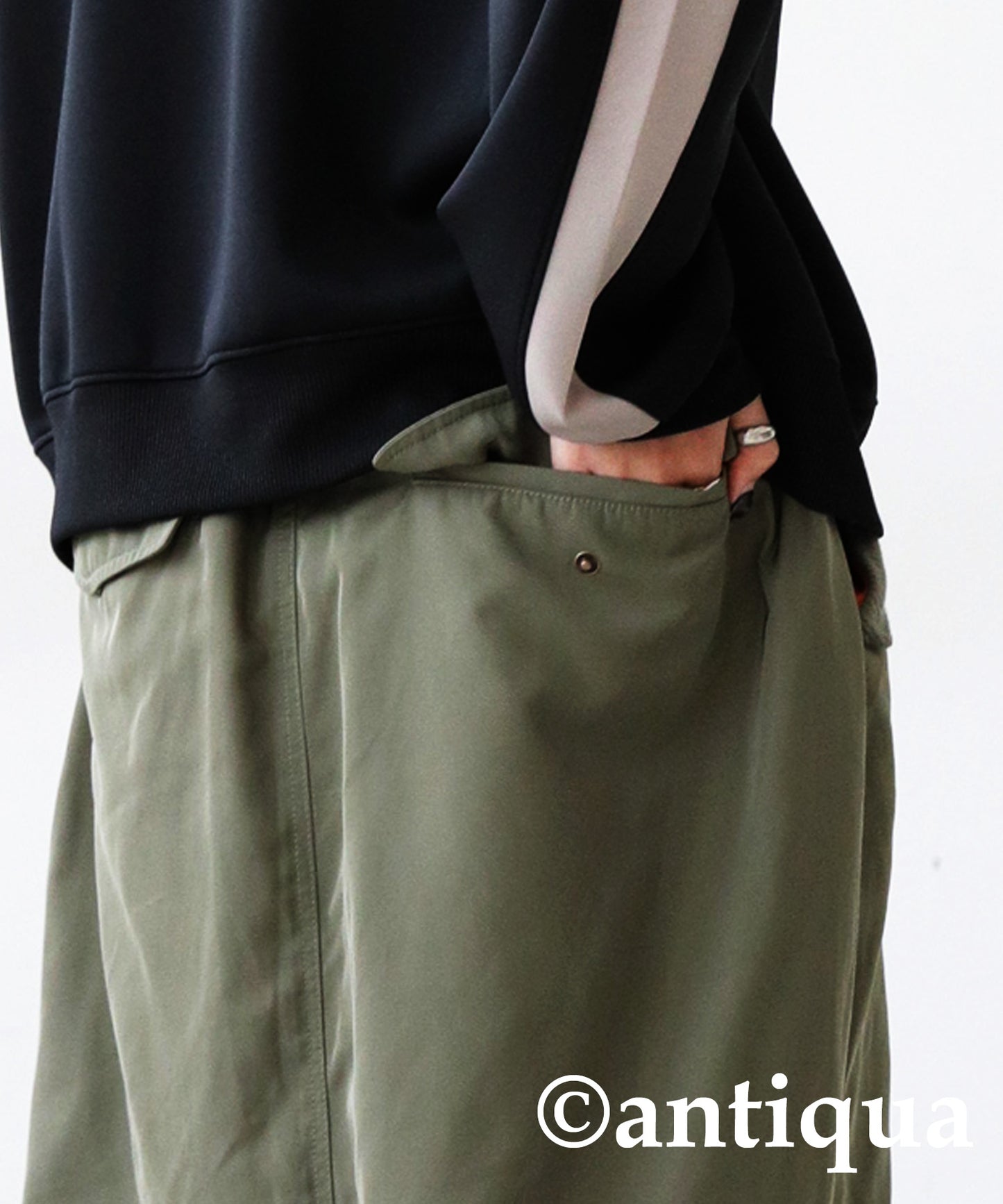 MA-1 Front Zip Skirt Ladies