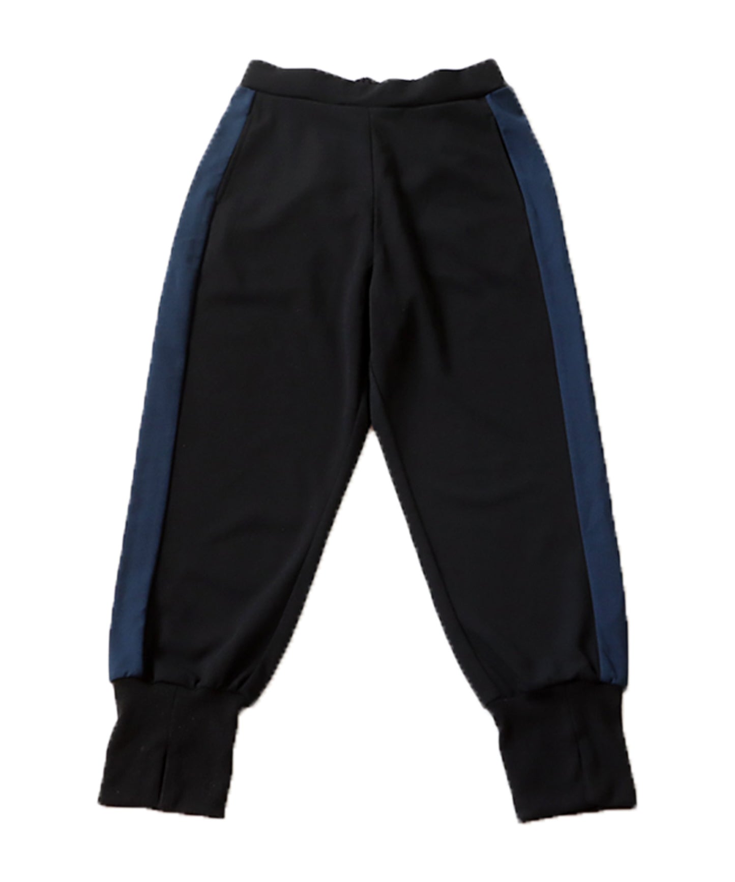 Color Scheme Hem Rib Pants Ladies