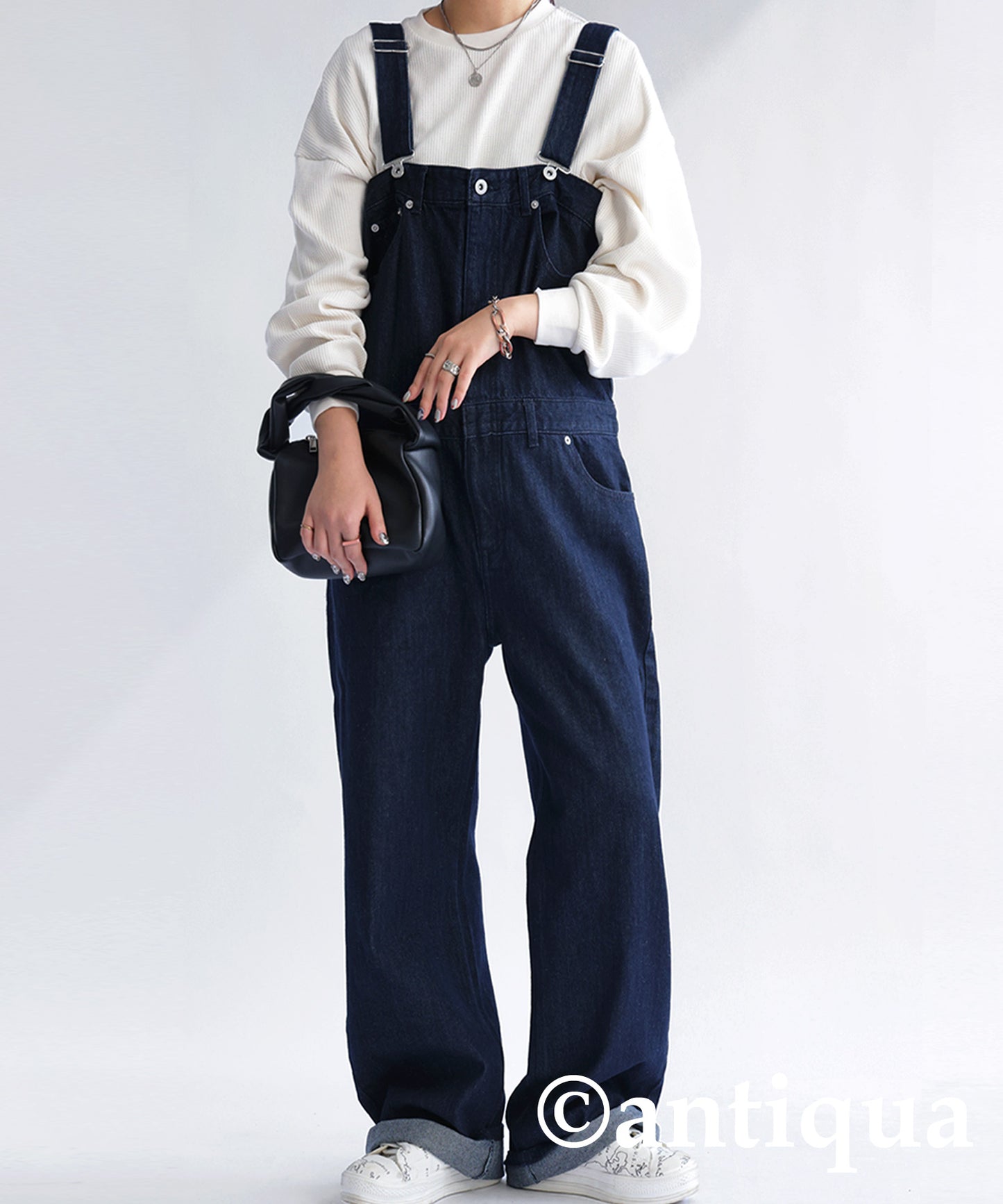 100%Cotton Denim Salopette Ladies