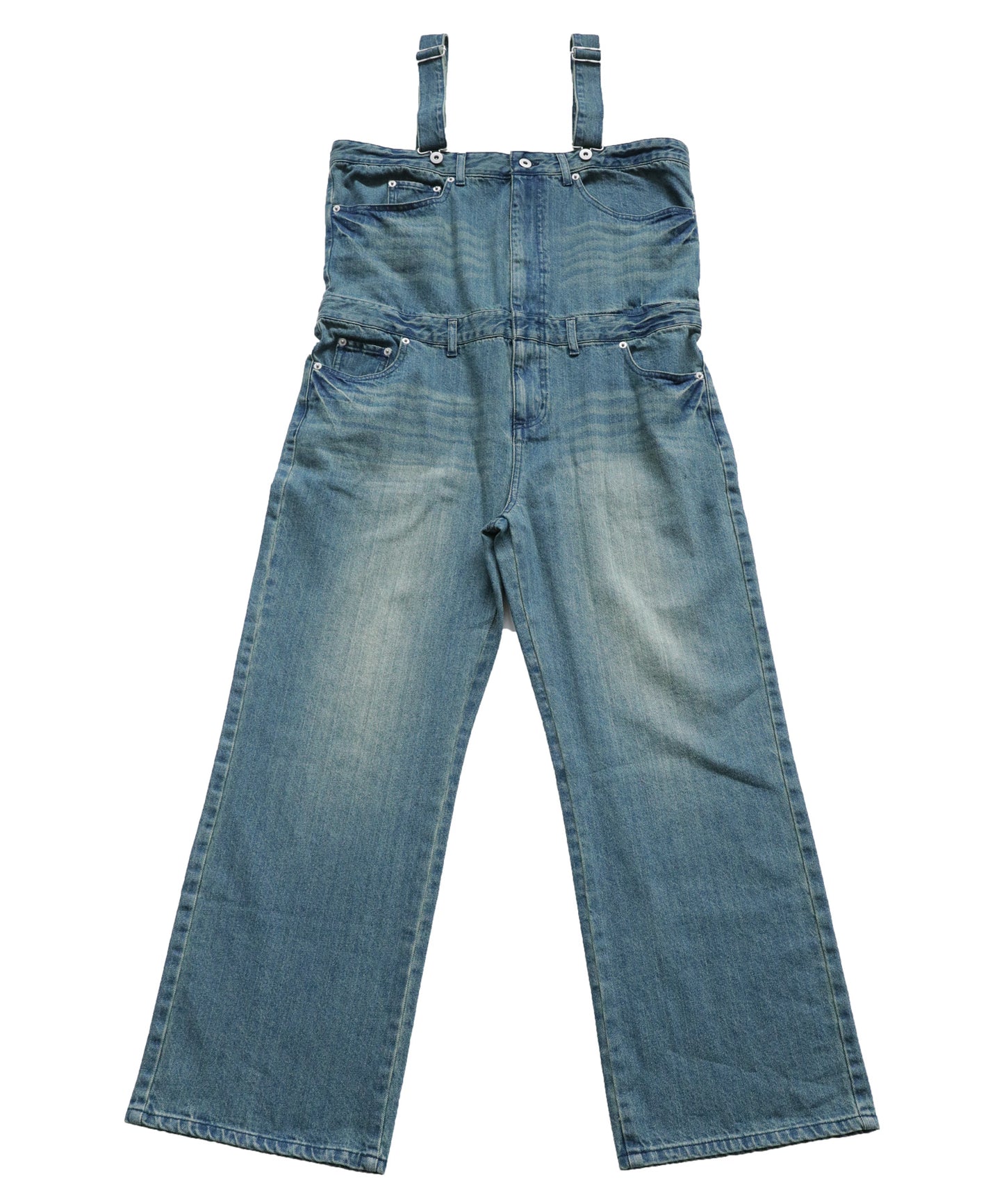 100%Cotton Denim Salopette Ladies