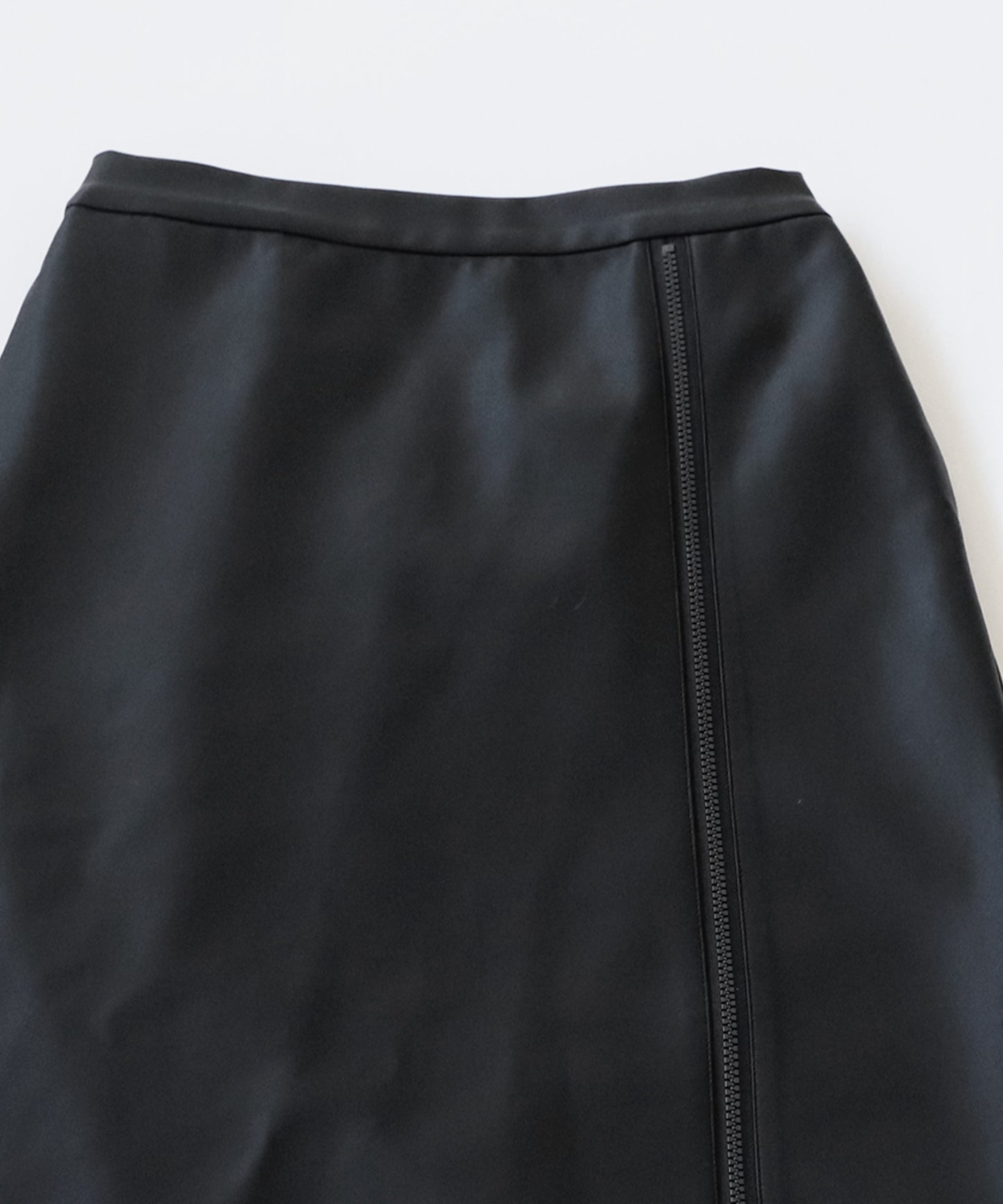 Leather Tight Skirt With Zip Ladies