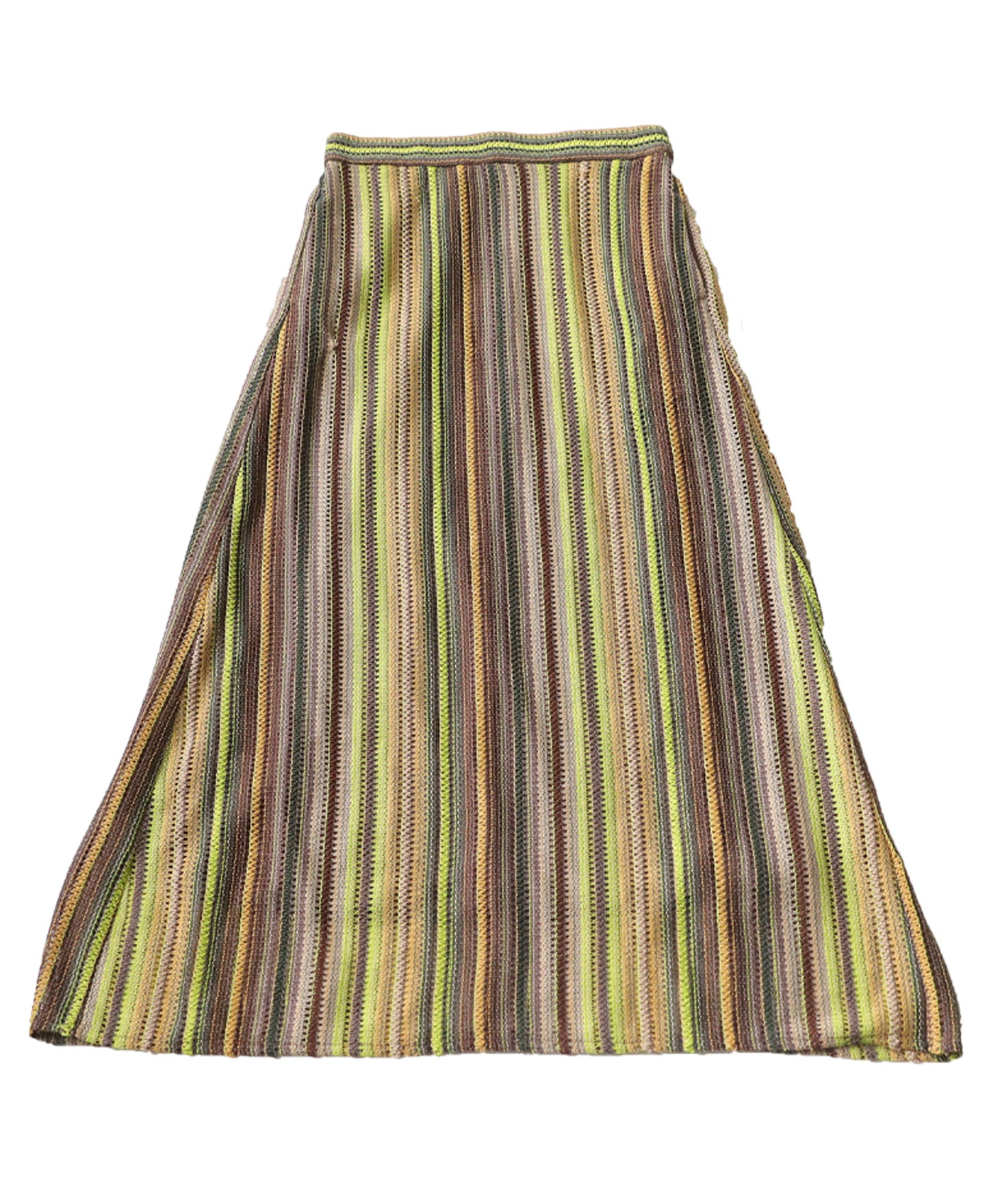 Striped Knit Skirt Ladies