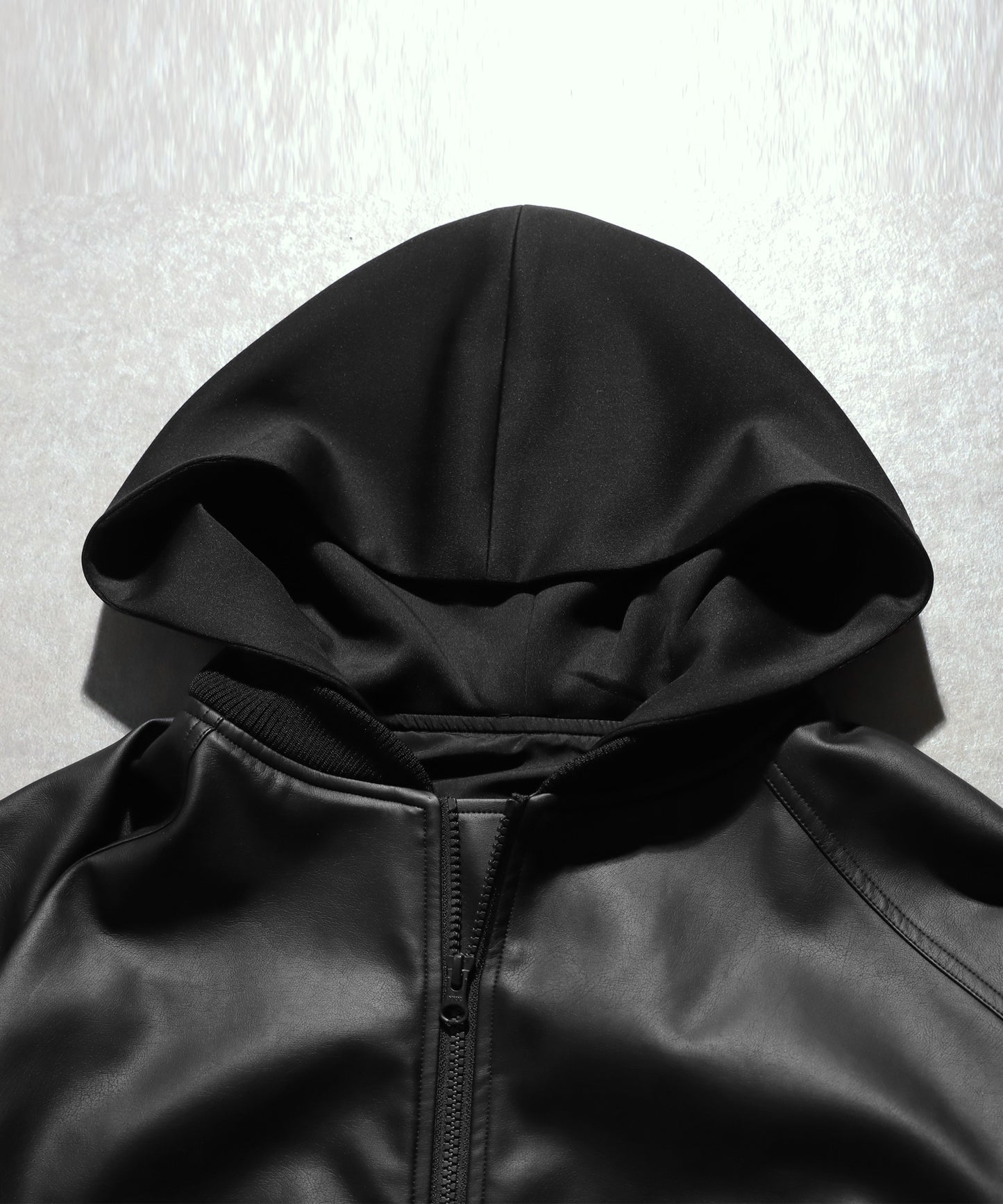 Vegan Leather Blouson Men's