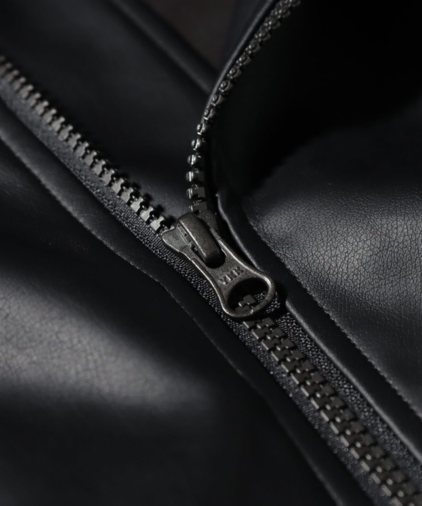 Vegan Leather Blouson Men's