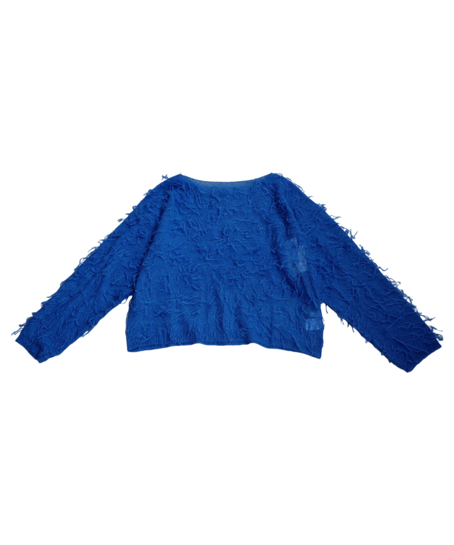 Fringe Sheer Knit Ladies