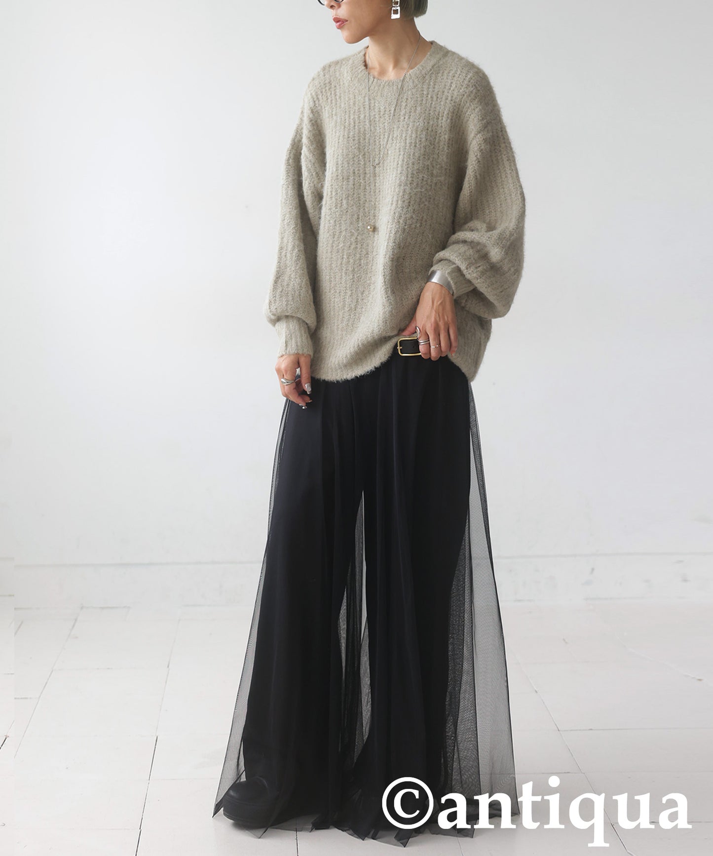Mohair Style Knit Ladies