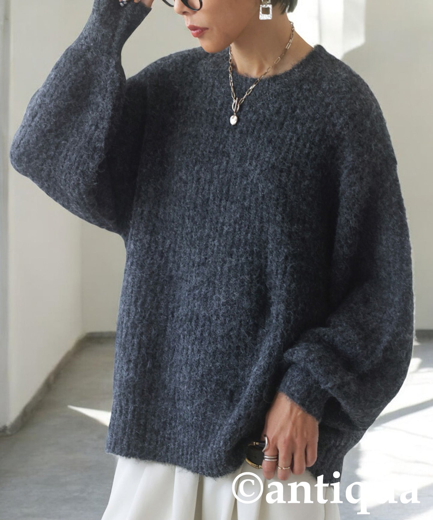 Mohair Style Knit Ladies